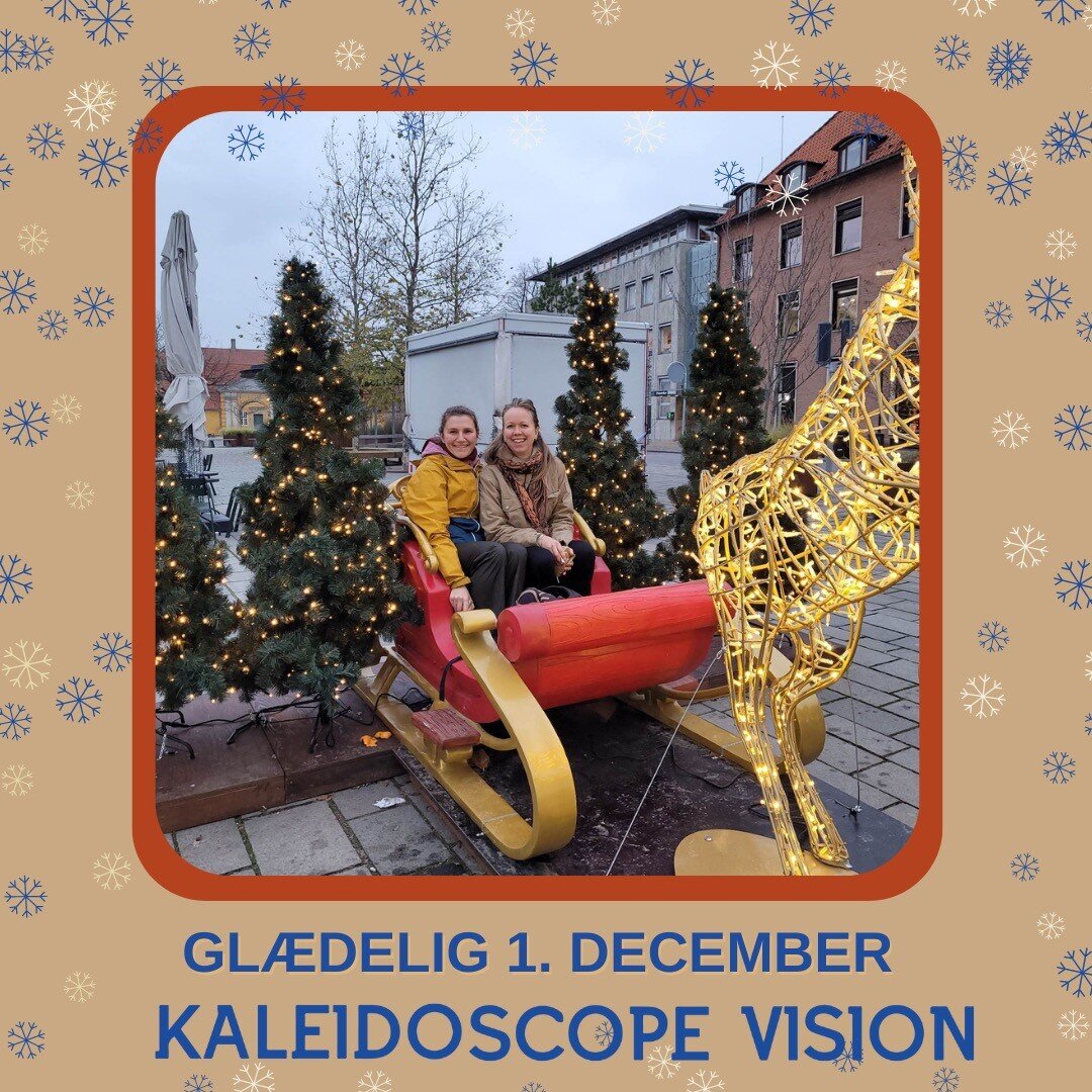 Kaleidoscope Vision &oslash;snker alle en gl&aelig;delig 1. december. Pas p&aring; hinanden derude &lt;3