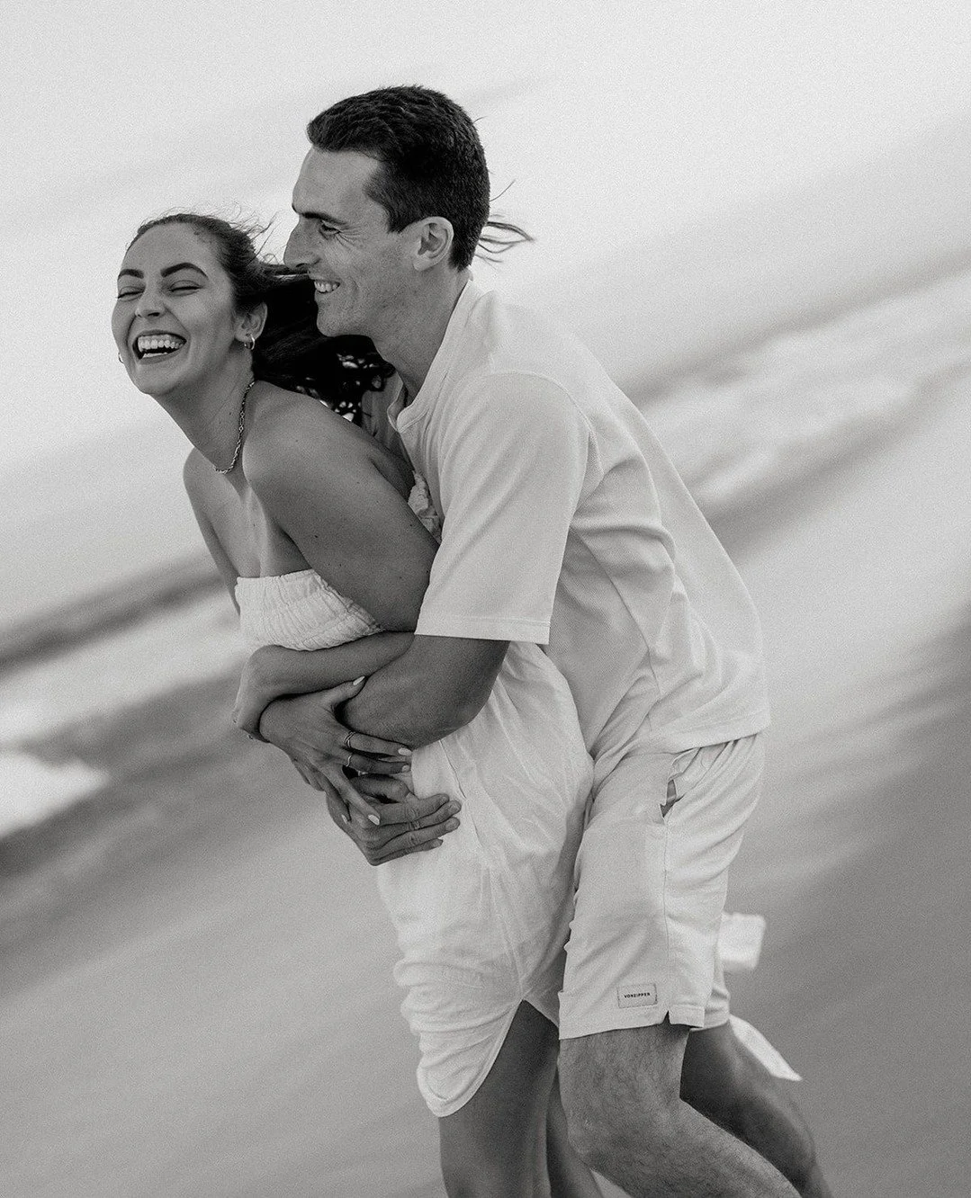 Chloe + Michael at our fav engagement shoot spot at Redhead 🖤