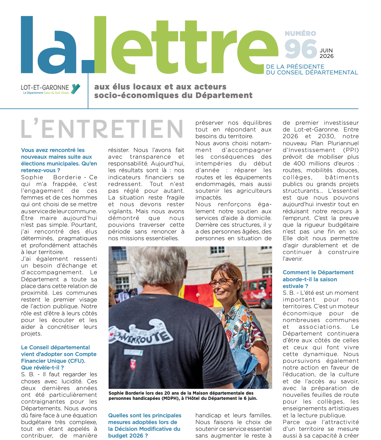 Ma Lettre n°96 - Juin 2026