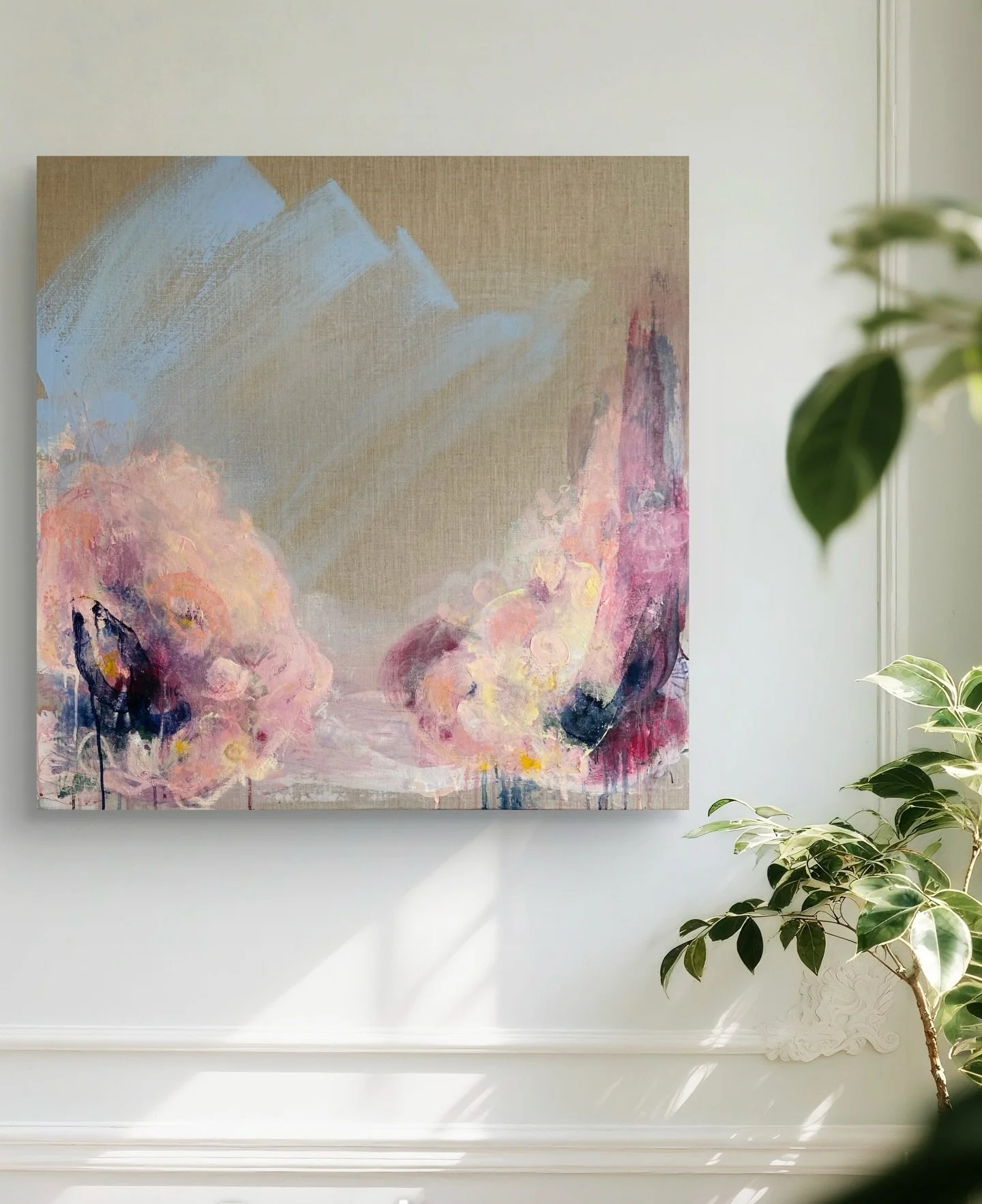 Continuing on my exploration of colour and form and how memories and experiences are blurred, informing each other, weaved together.

Painting has sweetened my life, I look at things more slowly and appreciate the colours, sounds and smells. Its not 