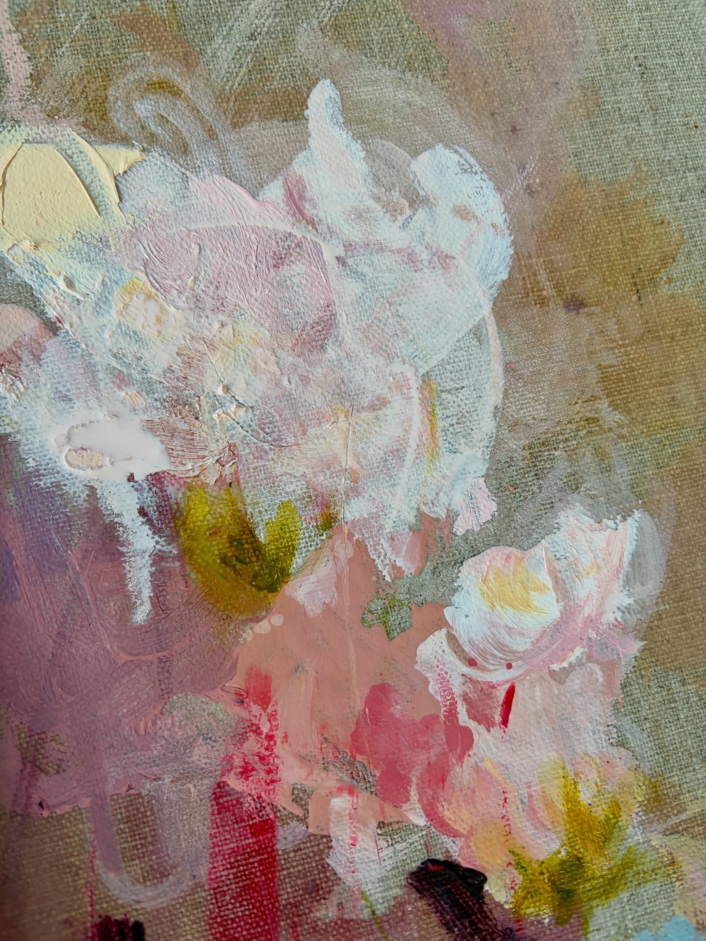 Close ups of 3 of my latest paintings in my &lsquo;Romantic reverie&rsquo; series, final glaze descending down, I love that bit, watching it till it stops. Maybe I&rsquo;m trying to lock in my emotions, as if trying to hold onto them, maybe the paint