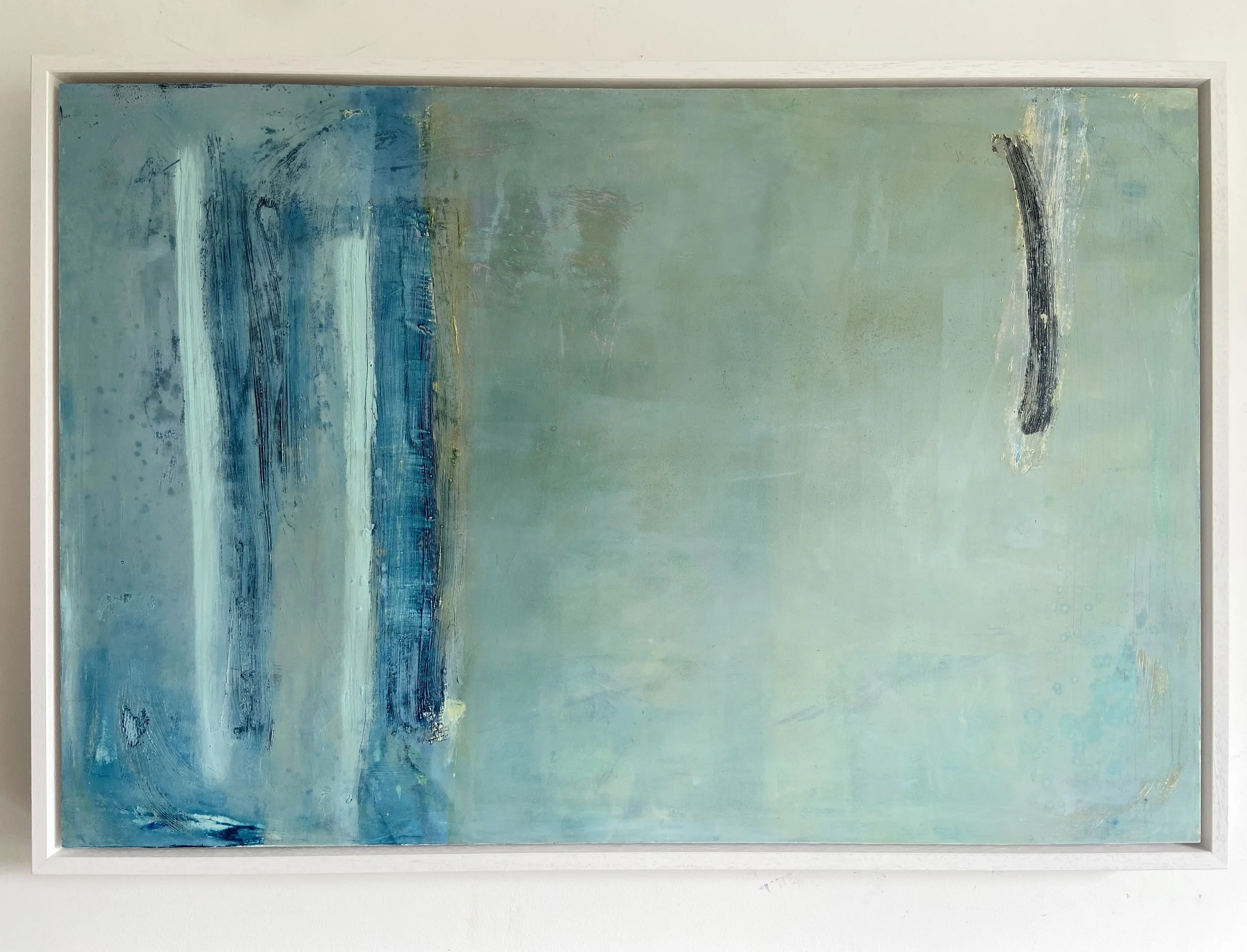 'Selkie Swimmer' Oil and Cornish Earth Pigments