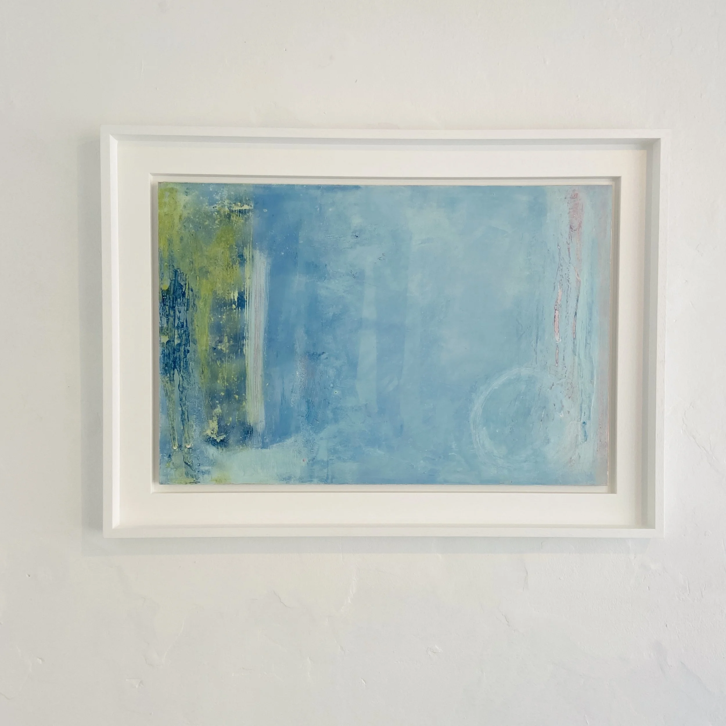 'Diving for Pearls' Oil and Cornish Earth Pigments