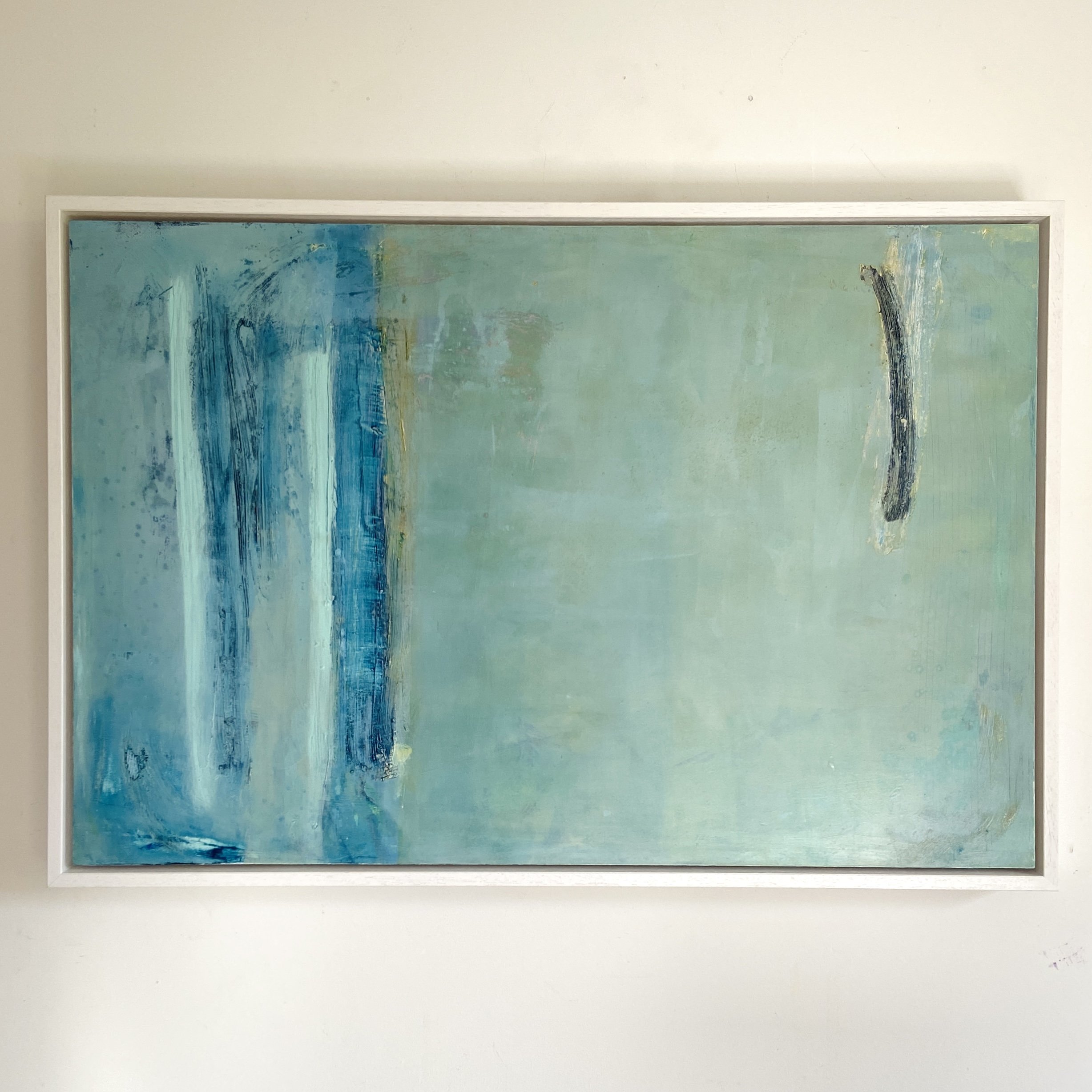 'Selkie Swimmer' Oil and Cornish Earth Pigments