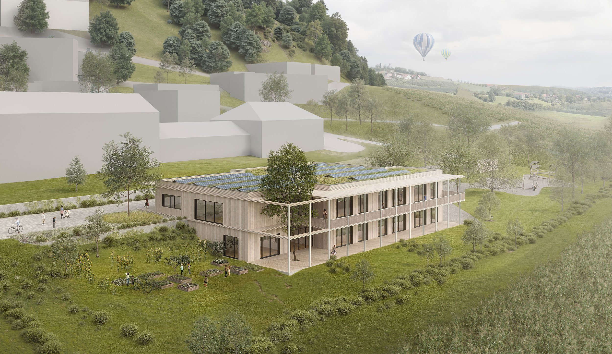 Kindergarten Riegersburg
Architektur: Nussmüller Architekten