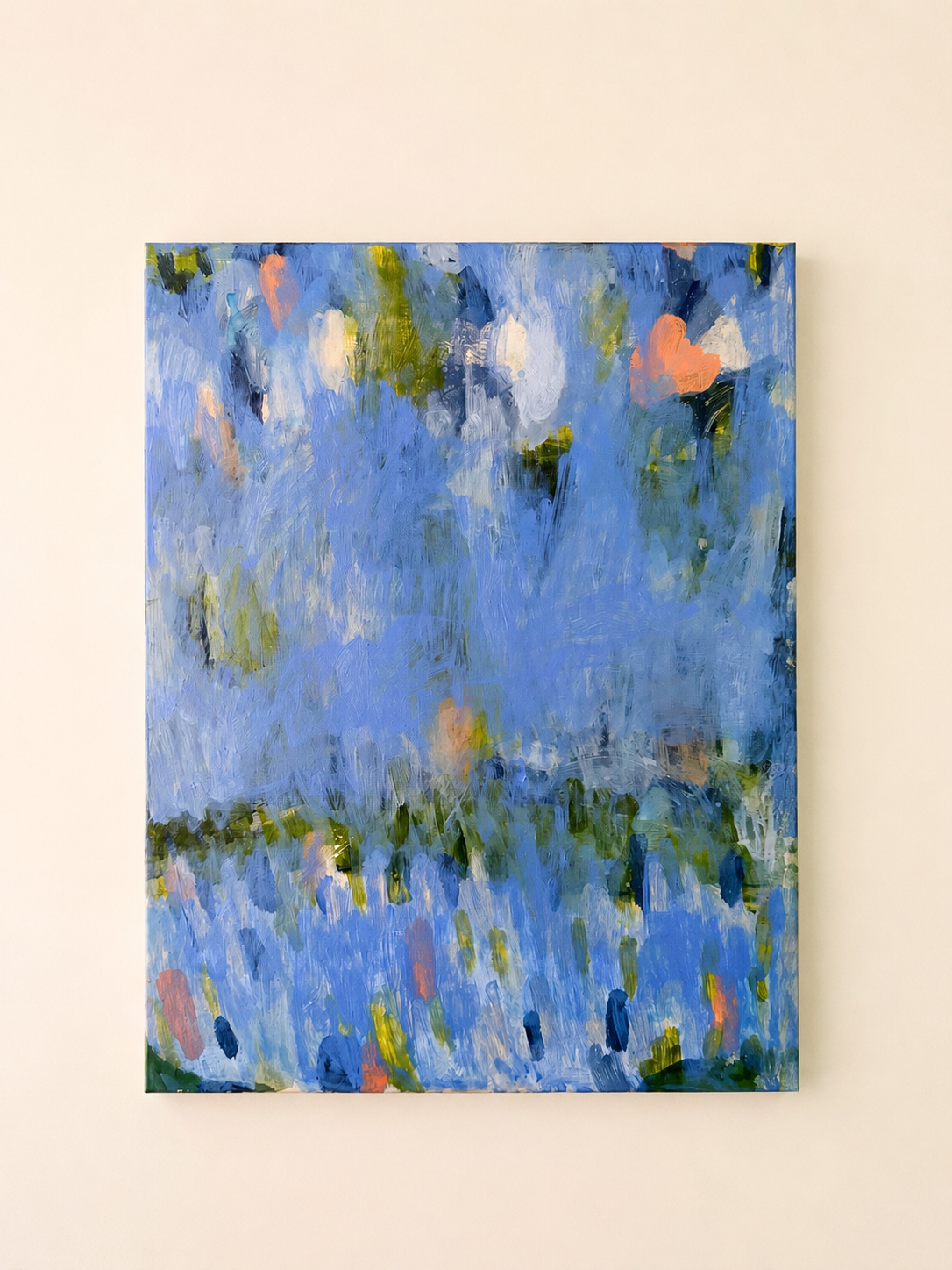 Rain Garden: a single painting inspiring a new collection 