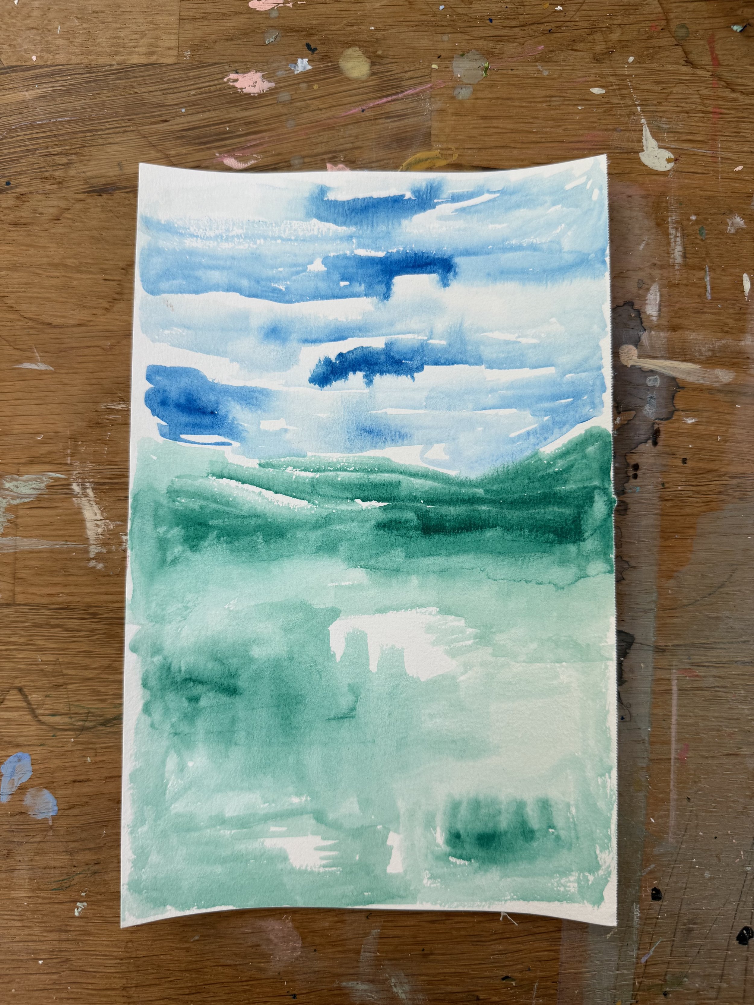June Gloom on art table.jpg