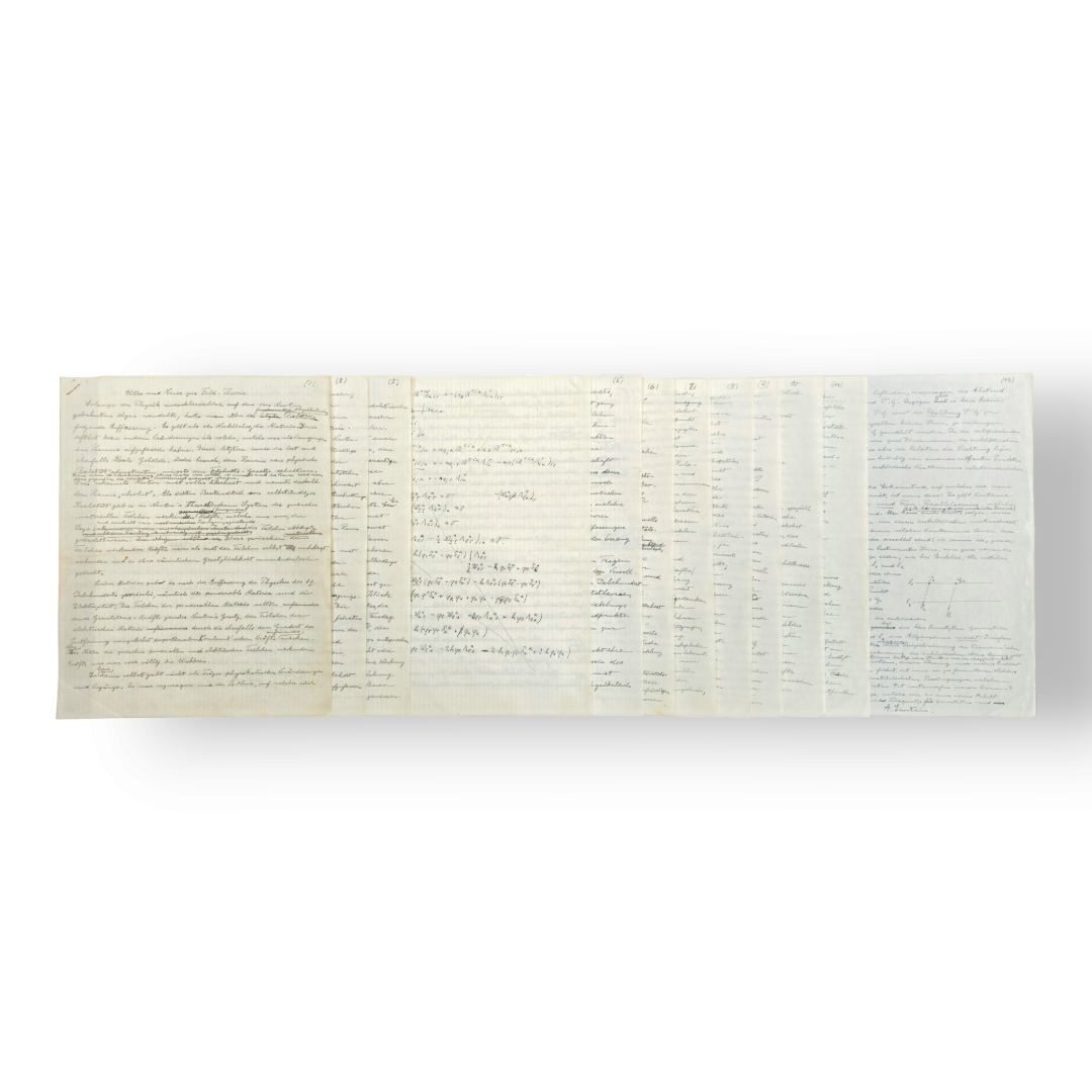 Albert Einstein - Théorie de la relativité