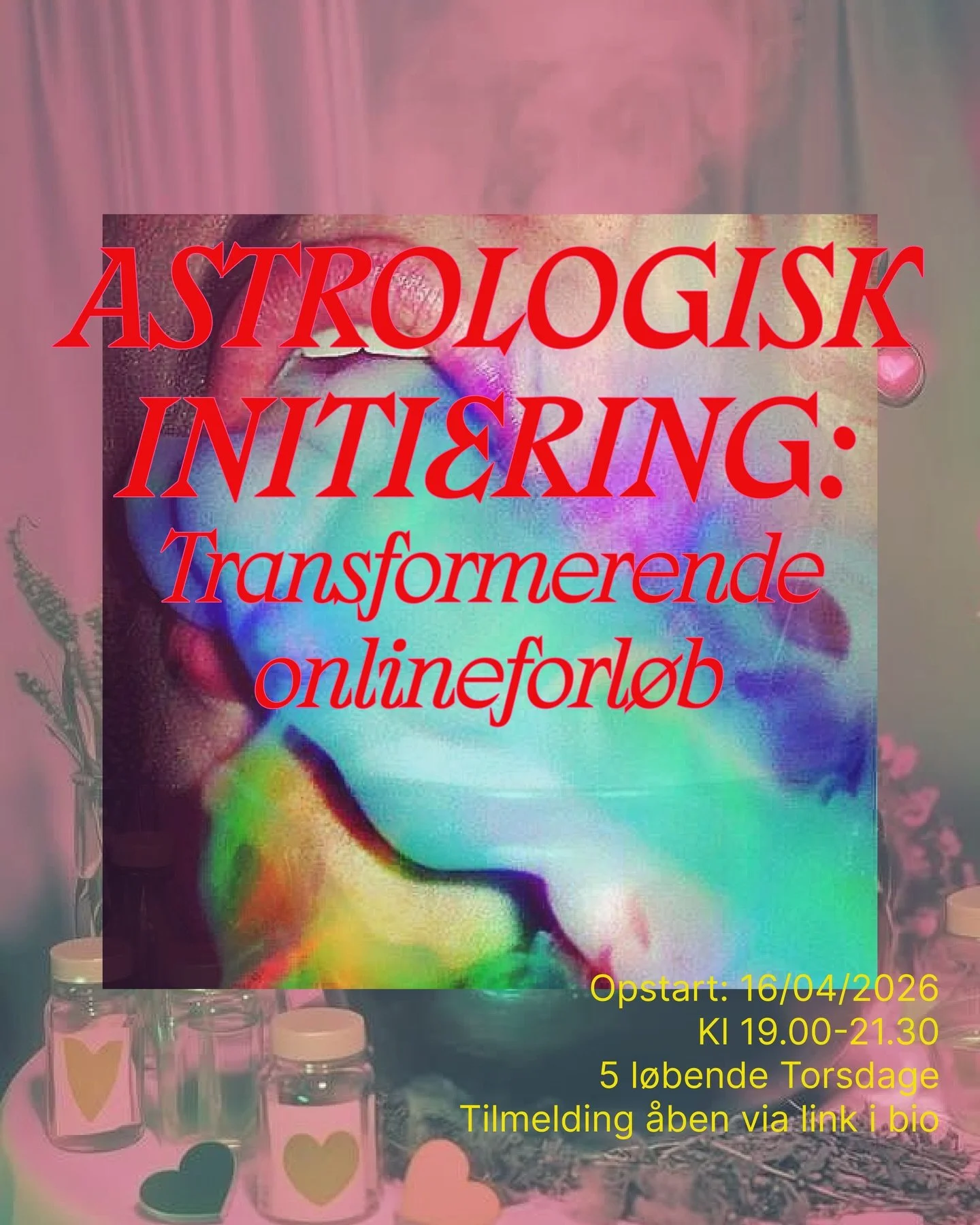 Vi st&aring;r midt i et paradimeskifte.
Og DU er inviteret til at lede.

I n&aelig;ste uge &aring;bner vi portalen til:

🔥Dit indre lederskab
🌀Din astrologiske wiring
✨Kosmisk forst&aring;else og embodiment

Dyk ned i forl&oslash;bet og tilmeld dig