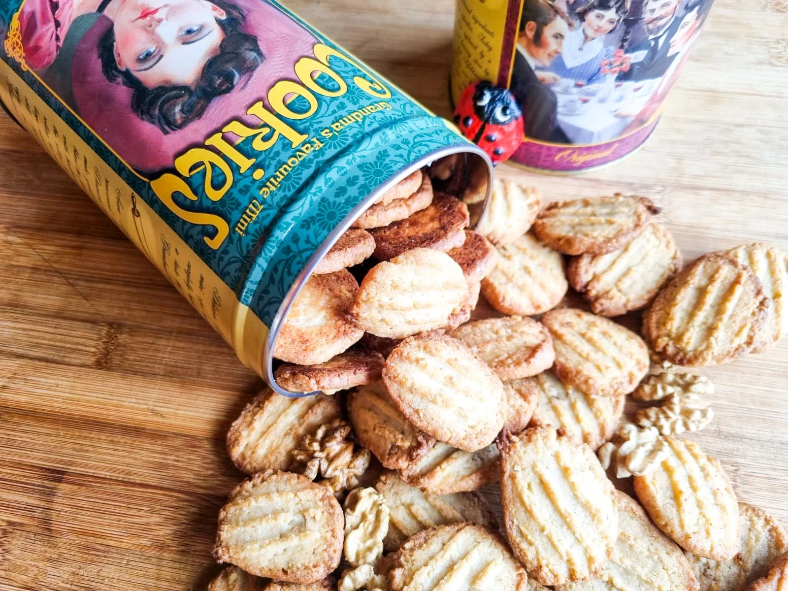 Biscoitos de Manteiga e Noz - receita