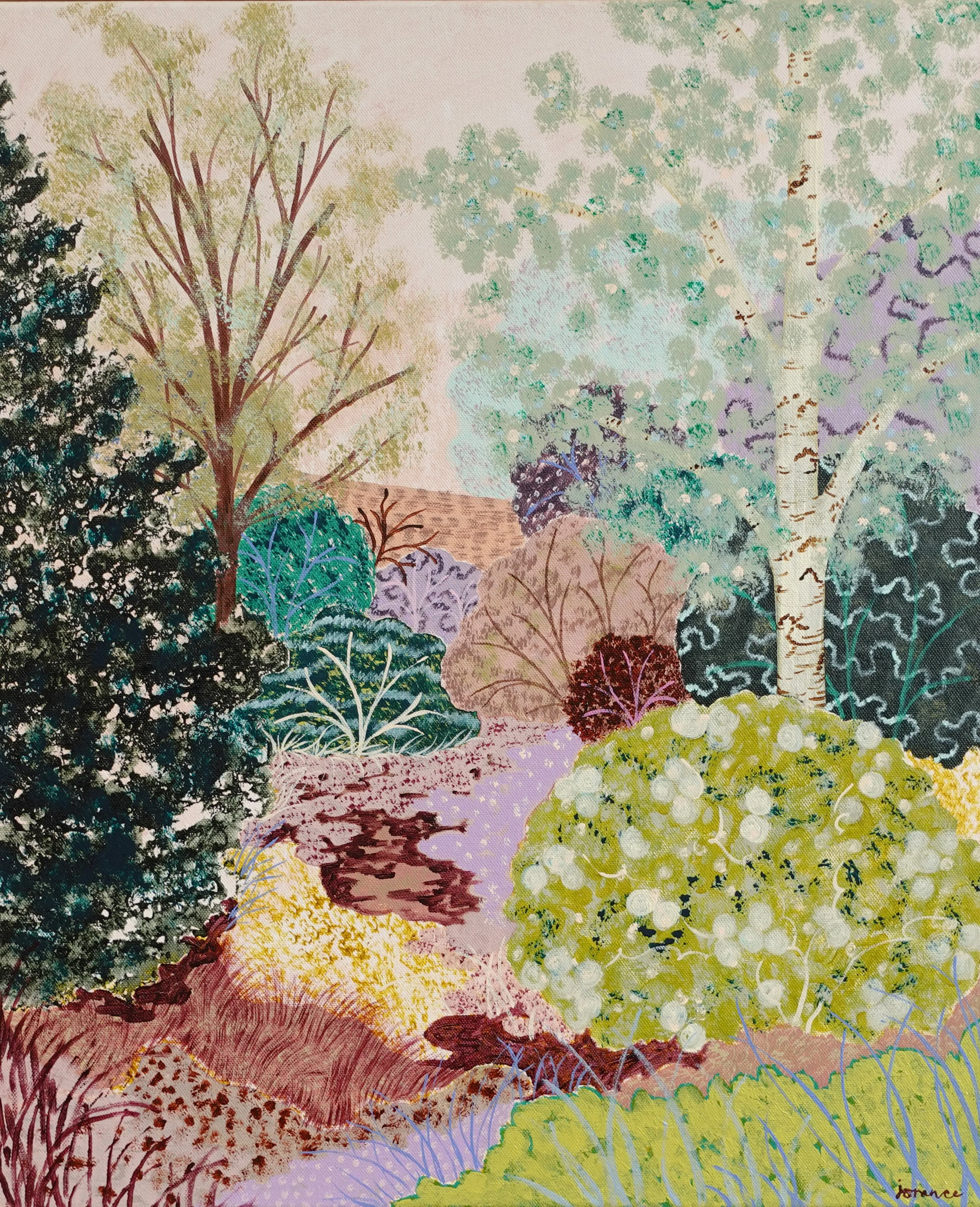 Somewhere Past the Trees_50x60cm.jpg