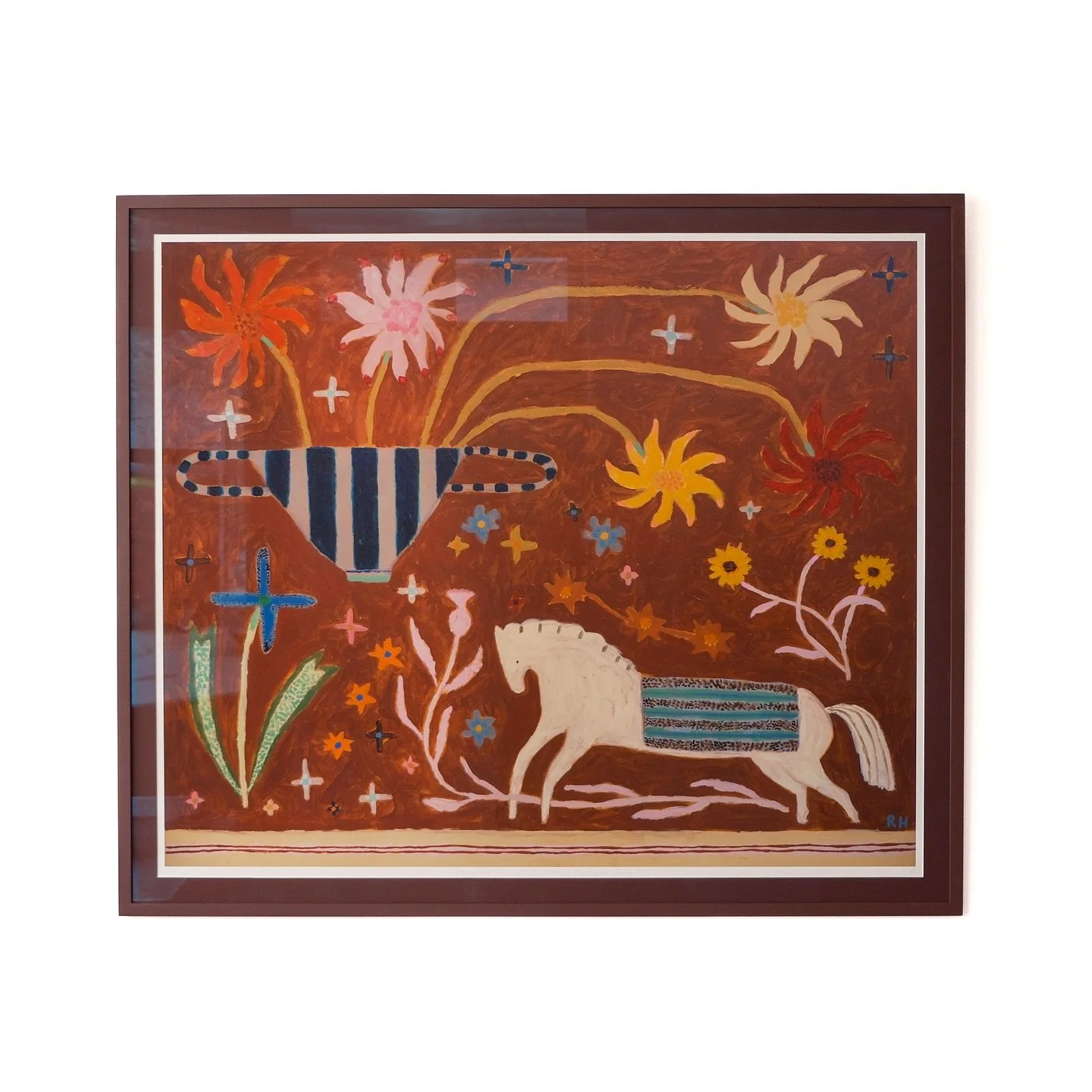 Rosie Harbottle – May The Sun Shine Warm Upon Your Face, Framed Print
Edition No. 11/25
We’re delighted to share one of Rosie’s exquisite limited-edition prints, now professionally framed and ready to find its new home.
Framed in