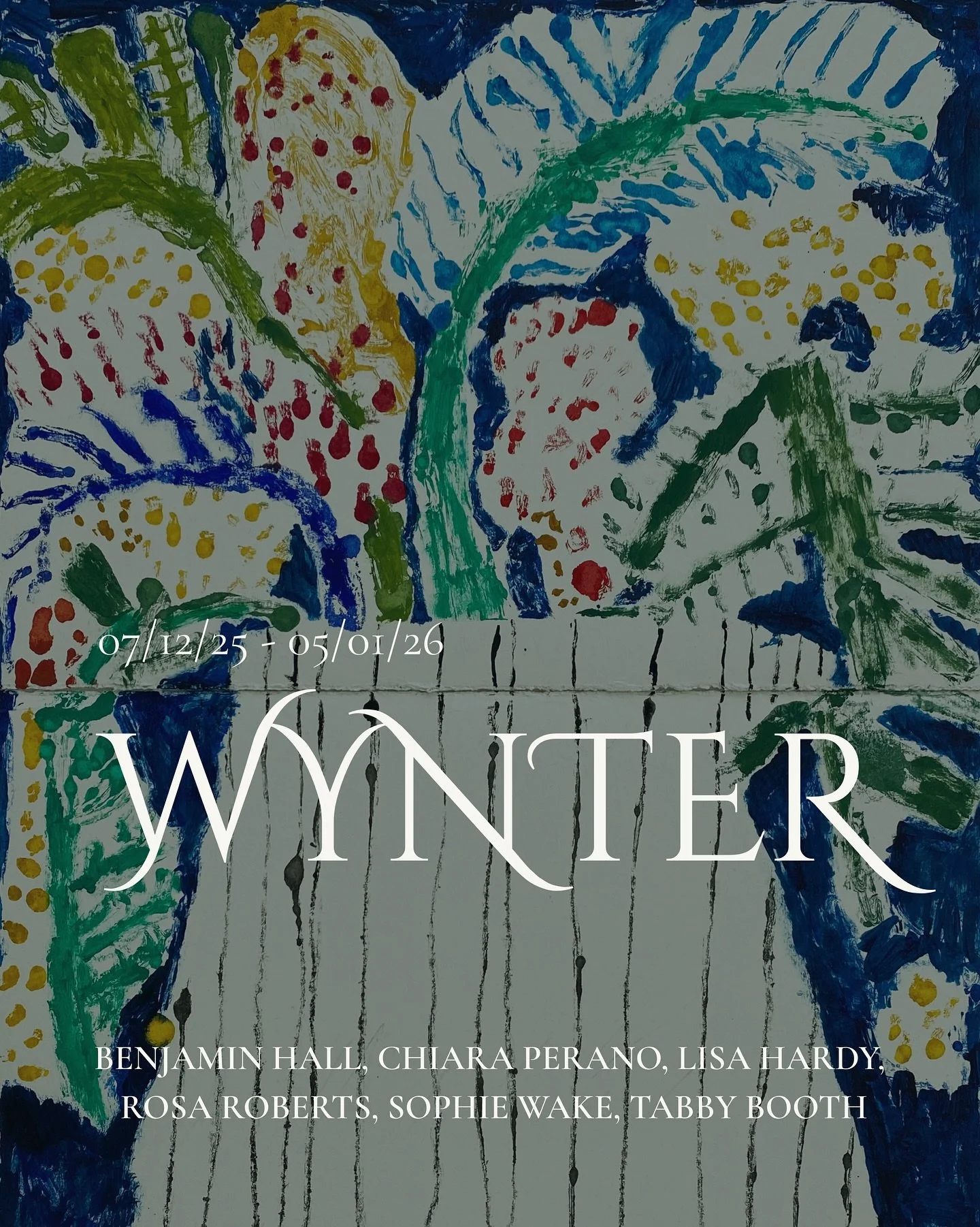 We are proud to present our final exhibition of 2025, a closing chapter to the year, marked by a phenomenal gathering of works from these truly sensational artists:

Benjamin Hall
Chiara Perano
Lisa Hardy
Rosa Roberts
Sophie Wake
Tabby Booth

United 