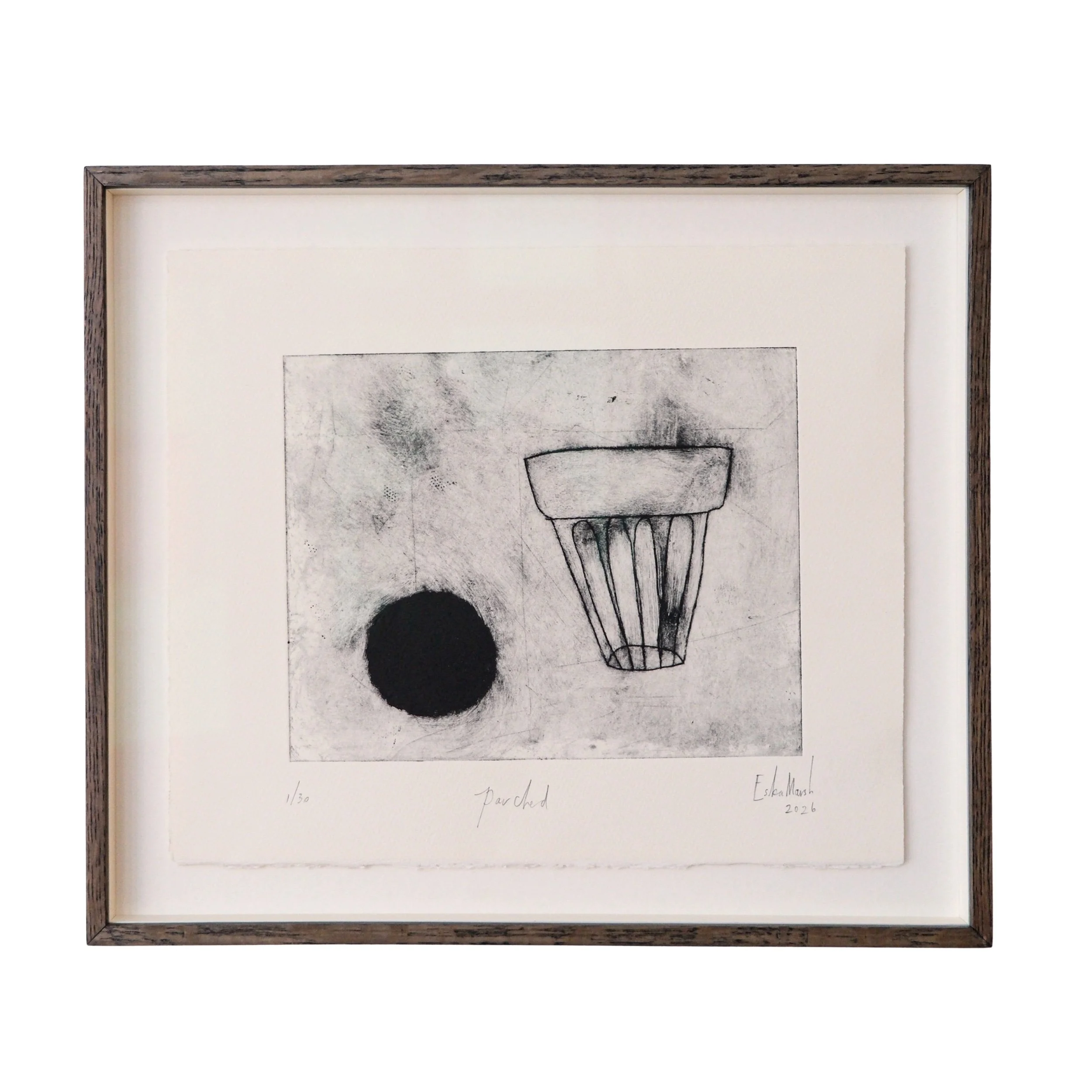 ESKA MARSH - PARCHED - FRAMED