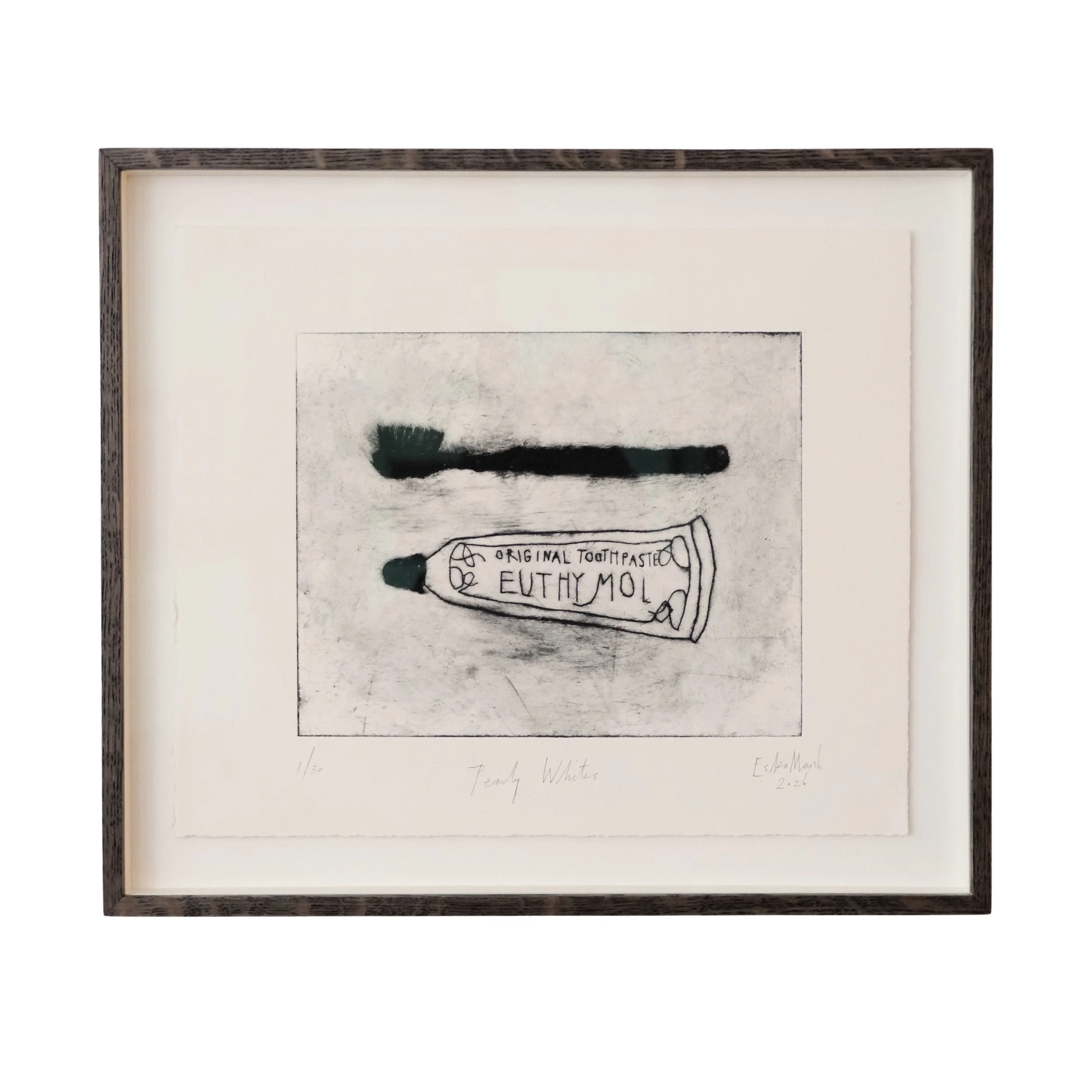 ESKA MARSH - PEARLY WHITES - FRAMED