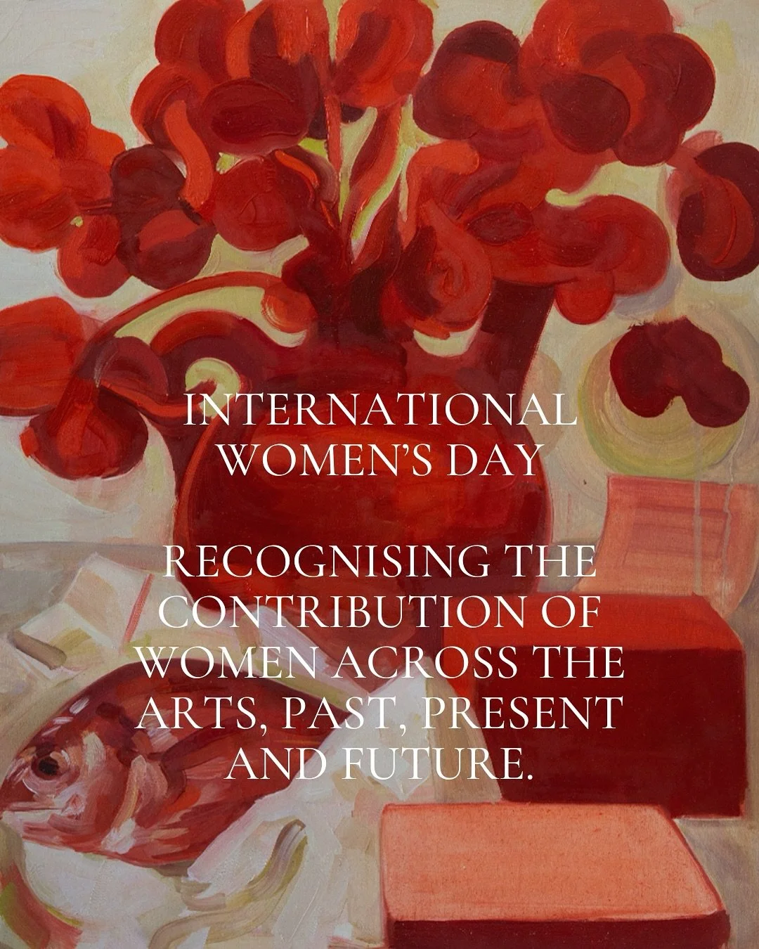 Today we celebrate the extraordinary contribution of women to the arts.

Women now make up the majority of students studying art and design in the UK, shaping the future of the creative industries with fresh perspectives, ideas and voices. While prog