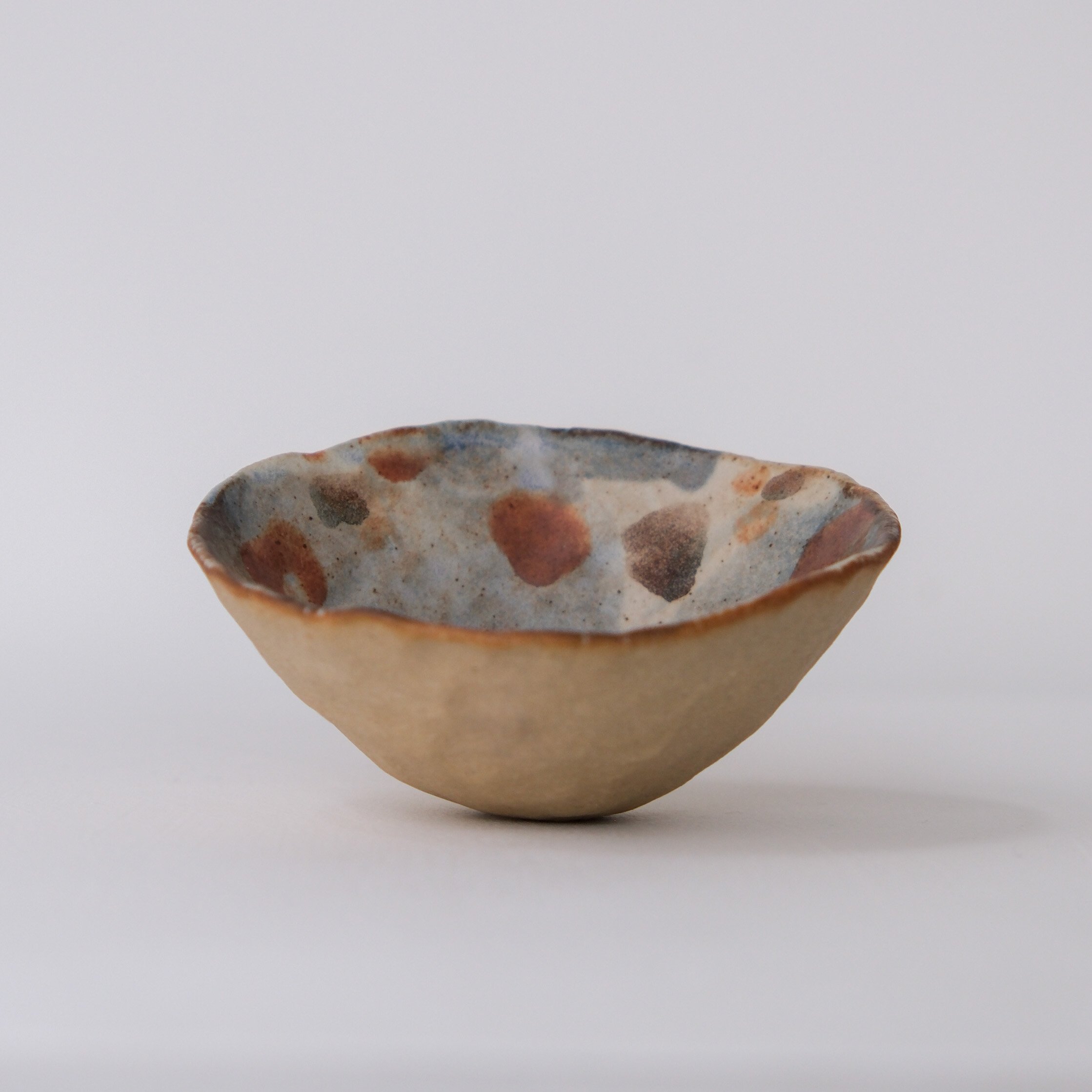 CHARLOTTE SALT - PINCHED TRINKET DISH |||