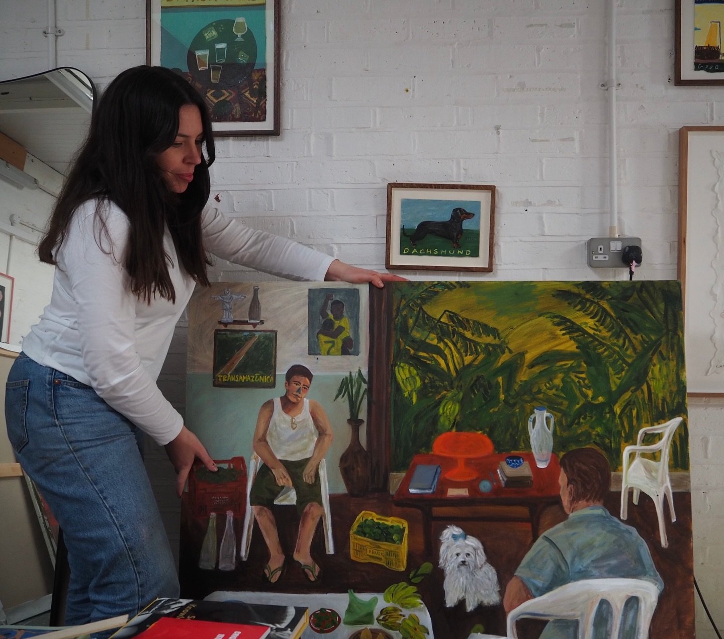 Introducing Frankie Thorp

Our first exhibition together at Milieu, and it&rsquo;s been a pleasure to bring Frankie&rsquo;s work to the gallery. Her energy is fun, bold, and uplifting. Rooted in the everyday, with a vivid sense of colour and personal