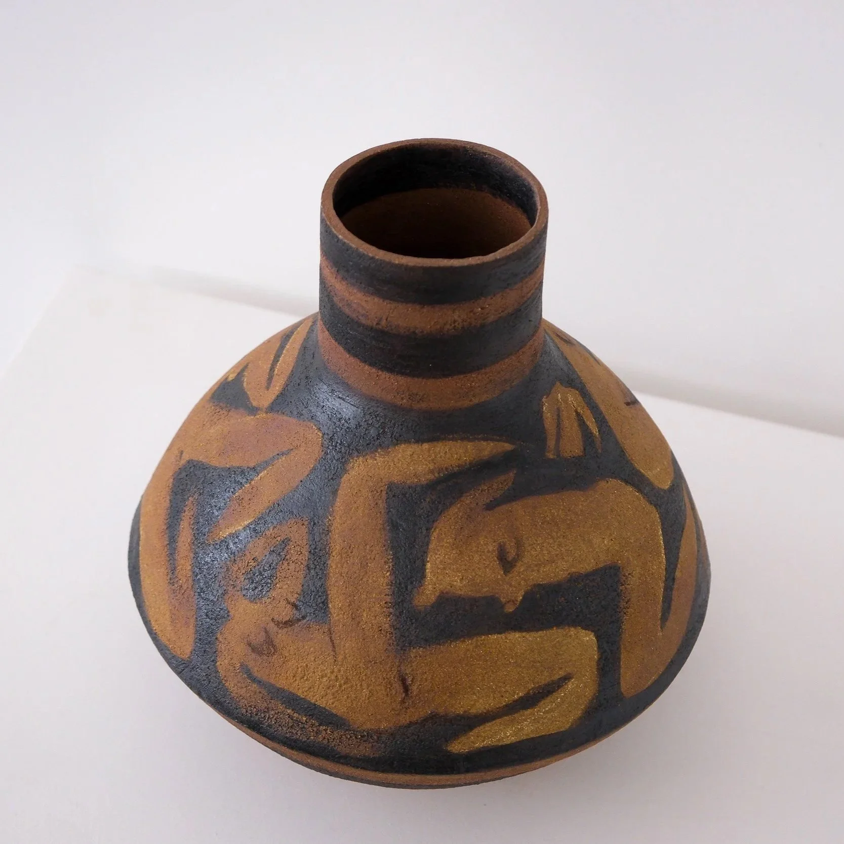 SOPHIE WAKE - VESSEL WITH FORNICATING FIGURES