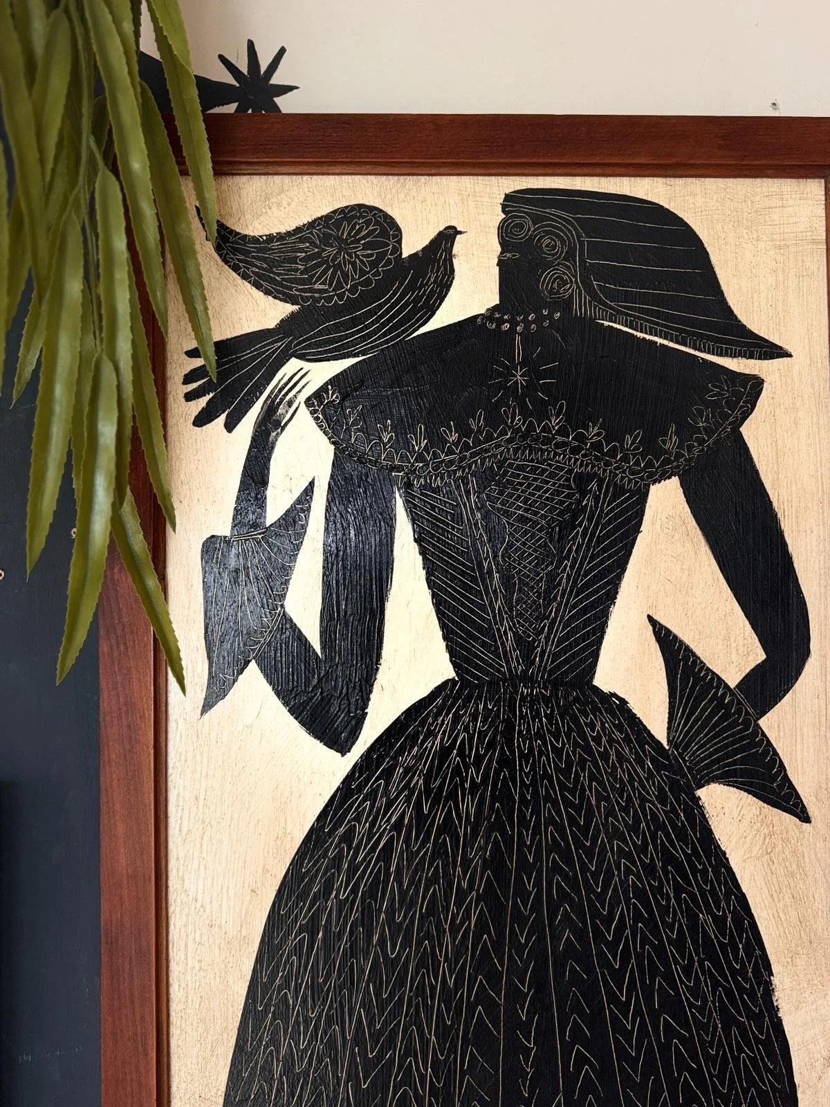 TABBY BOOTH - THE LADY WITH PARROT - LONDON ART FAIR 2026