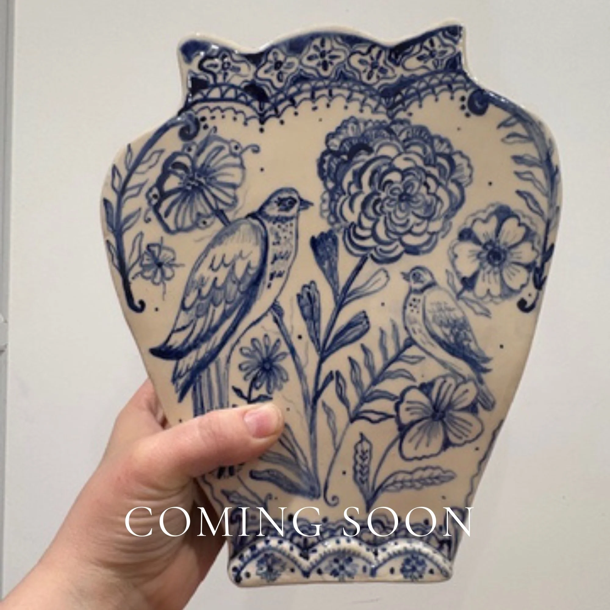 LAURA WINSTONE - SPRING BABY IN THE BLOSSOMS VASE