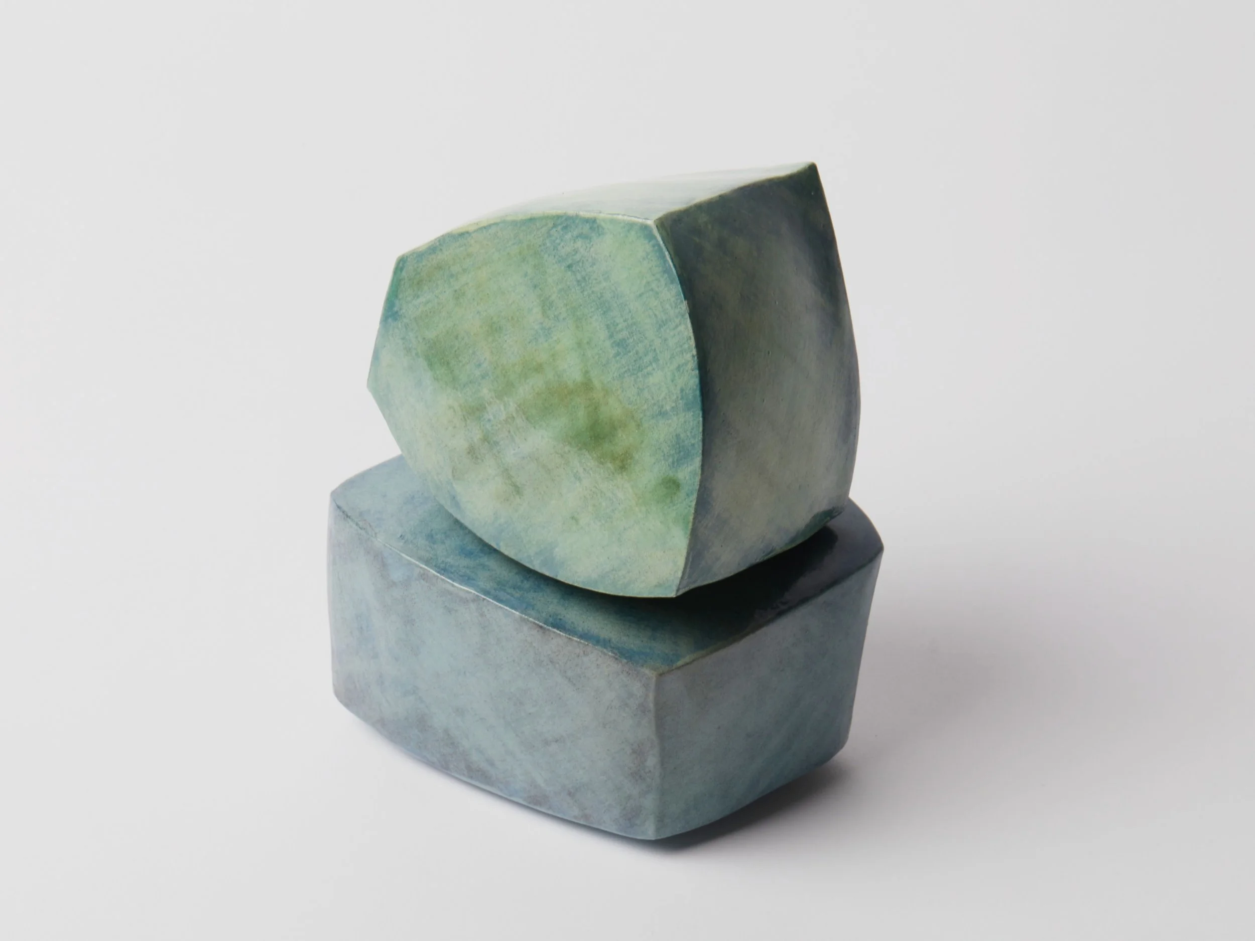 Jenny Hulme_Stacked Construct in Green and Blue_2025_image 3.jpg