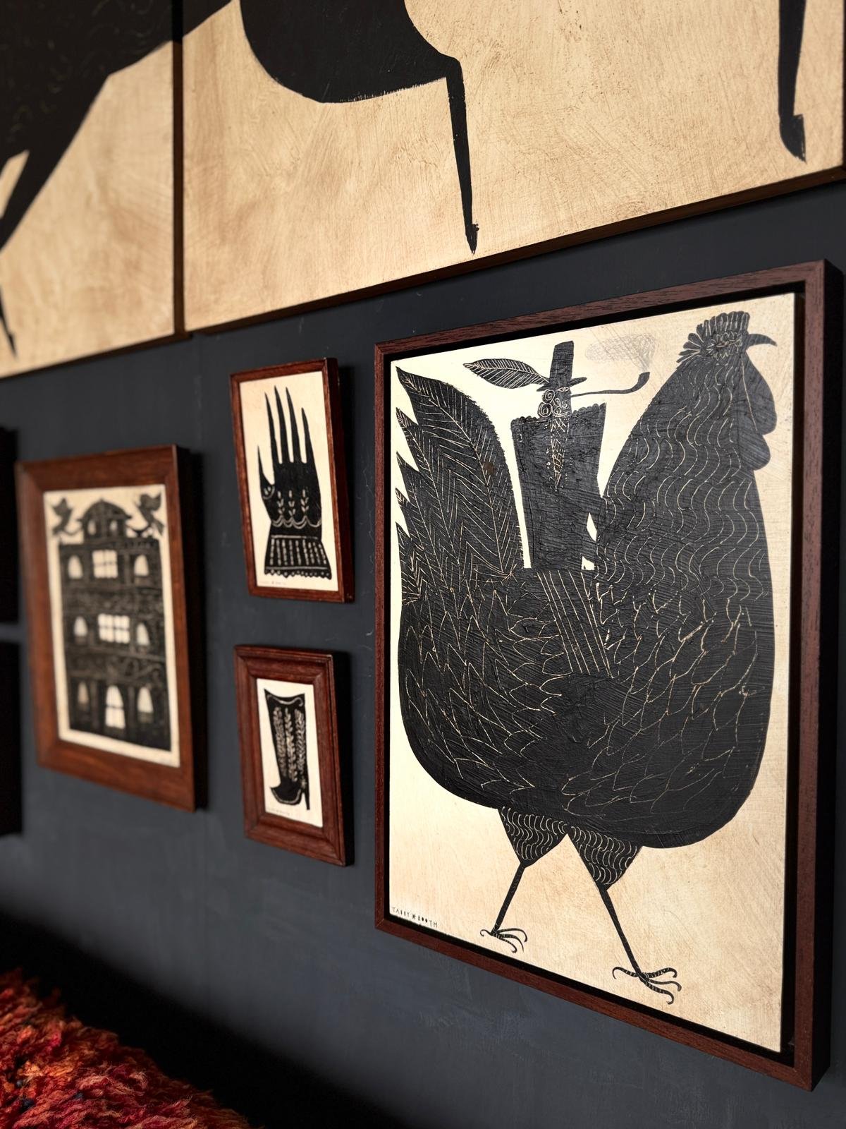 TABBY BOOTH - THE HEN & RIDER - LONDON ART FAIR 2026