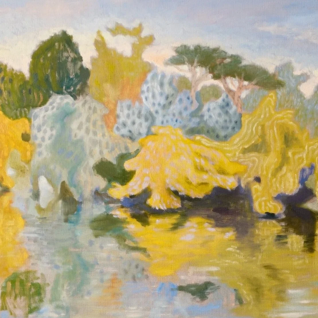 OLLIE MARR - PARK REFLECTIONS - LONDON ART FAIR 2026