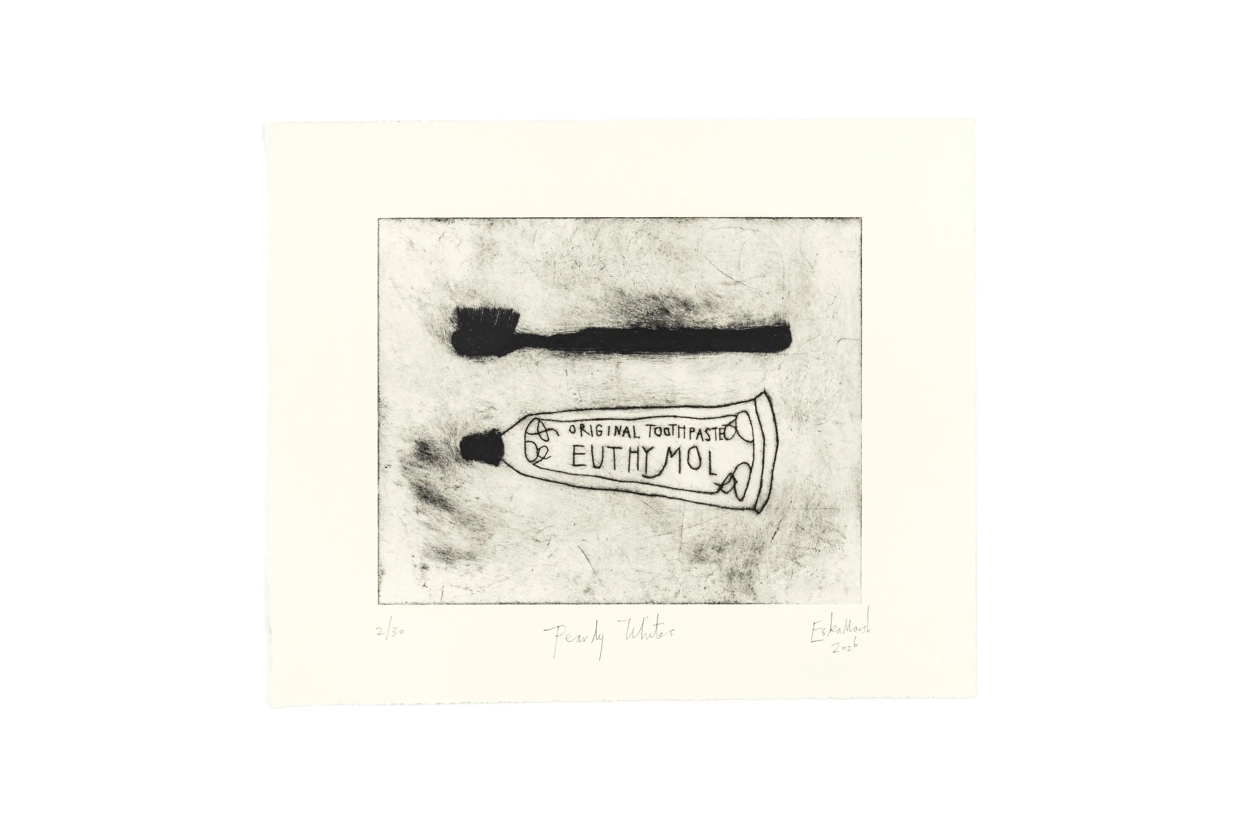 ESKA MARSH - PEARLY WHITES - LONDON ART FAIR 2026