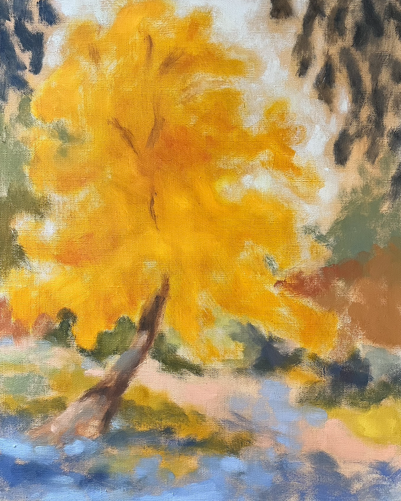 OLLIE MARR - YELLOW TREE - LONDON ART FAIR 2026
