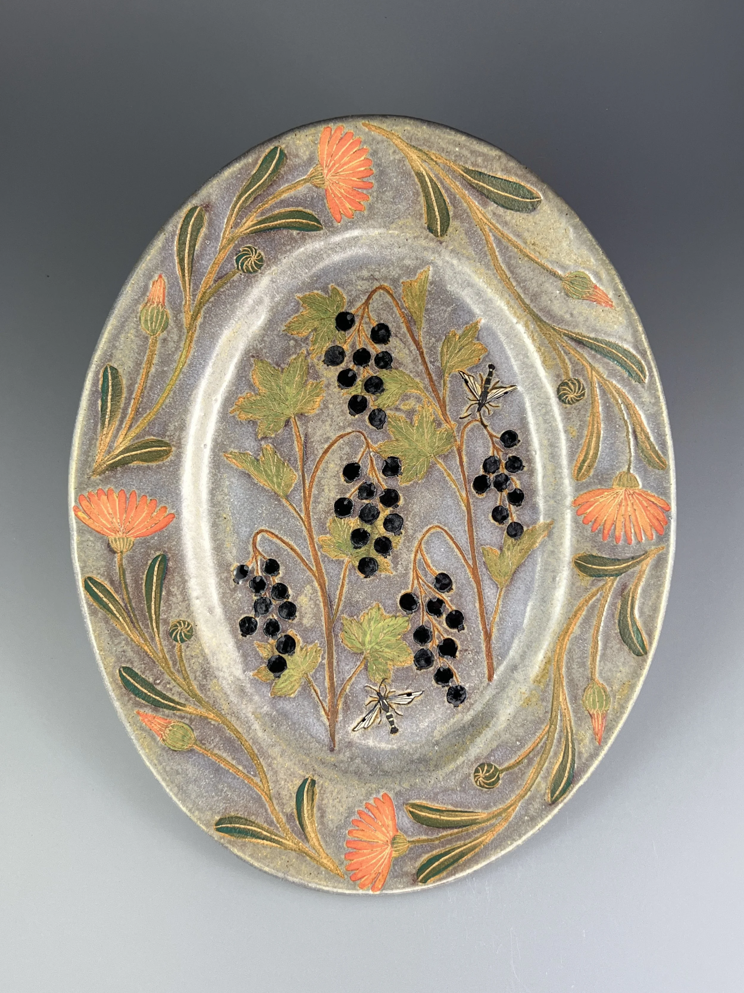 KATE SAMPSON - BLACKCURRANT PLATTER