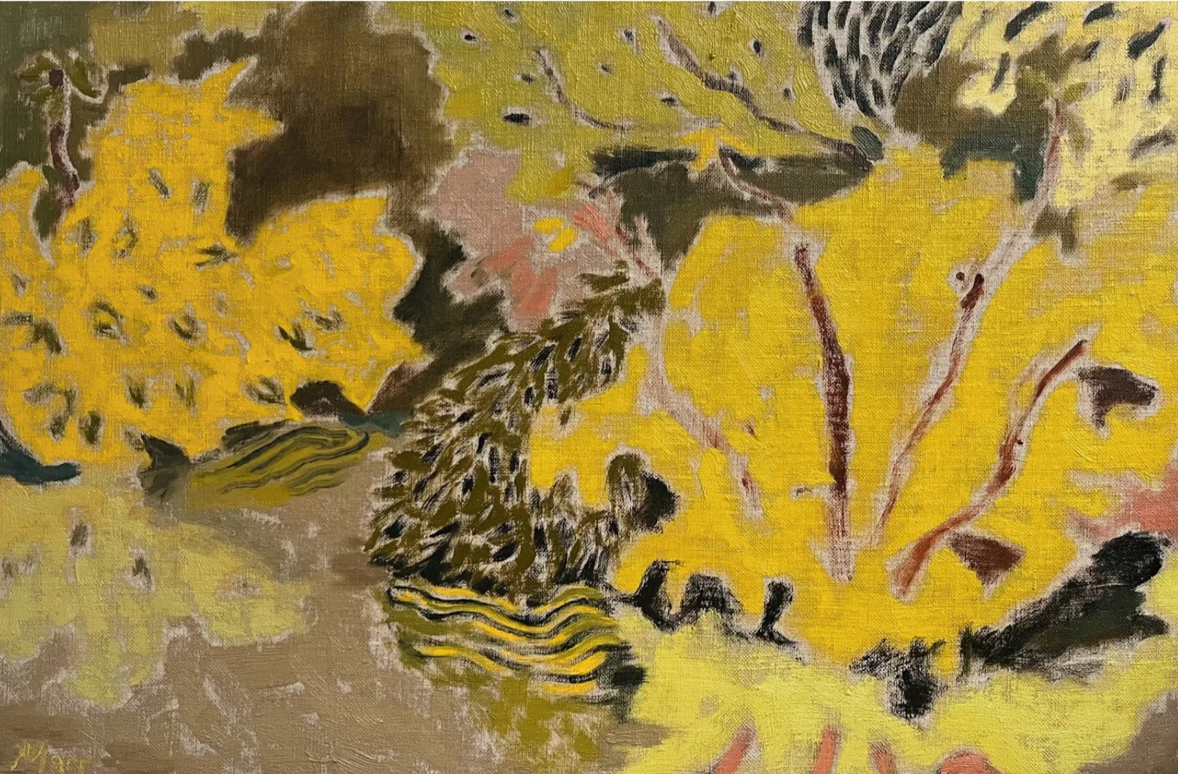 OLLIE MARR - RIVER PAINTING - LONDON ART FAIR 2026