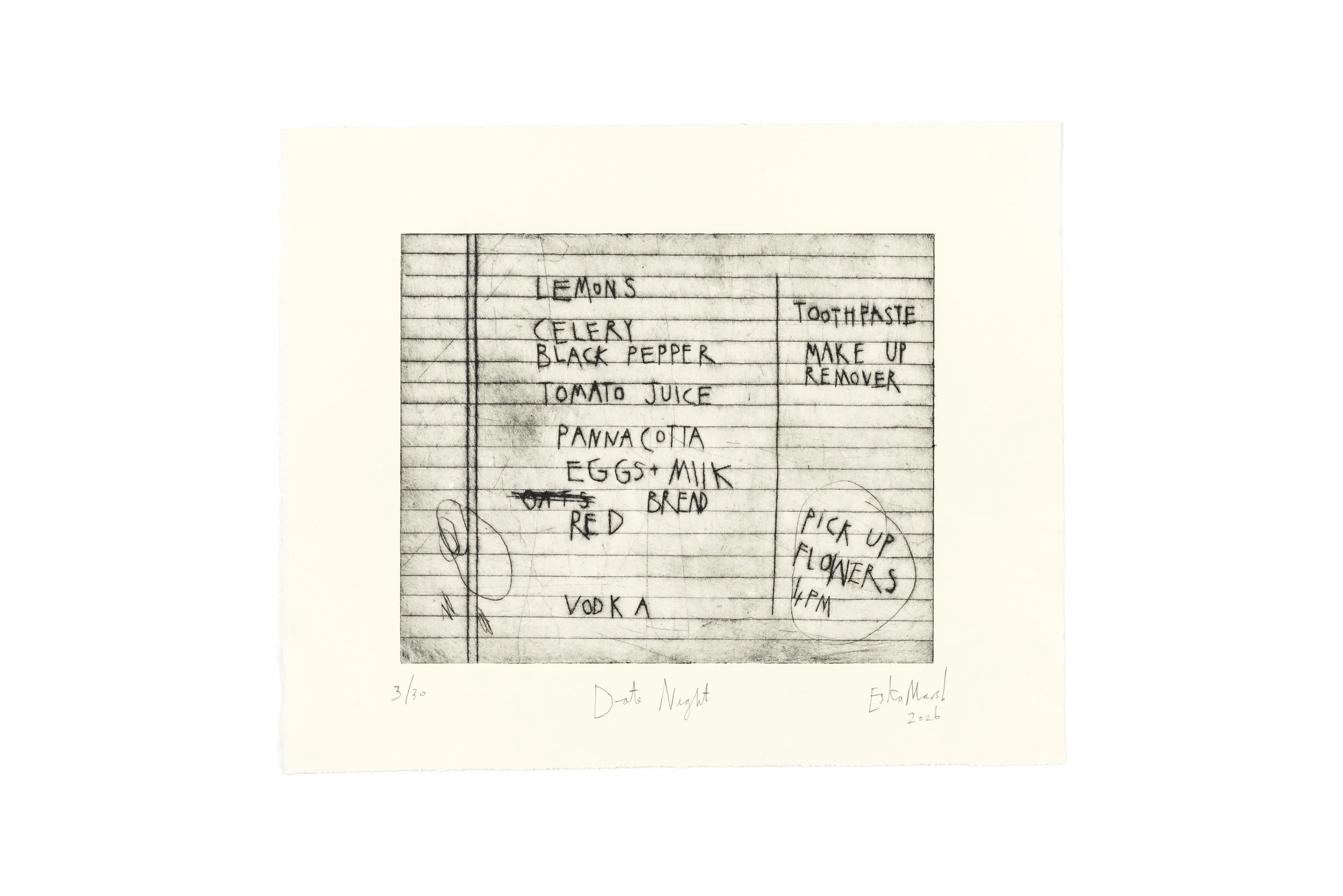 ESKA MARSH - DATE NIGHT - LONDON ART FAIR 2026