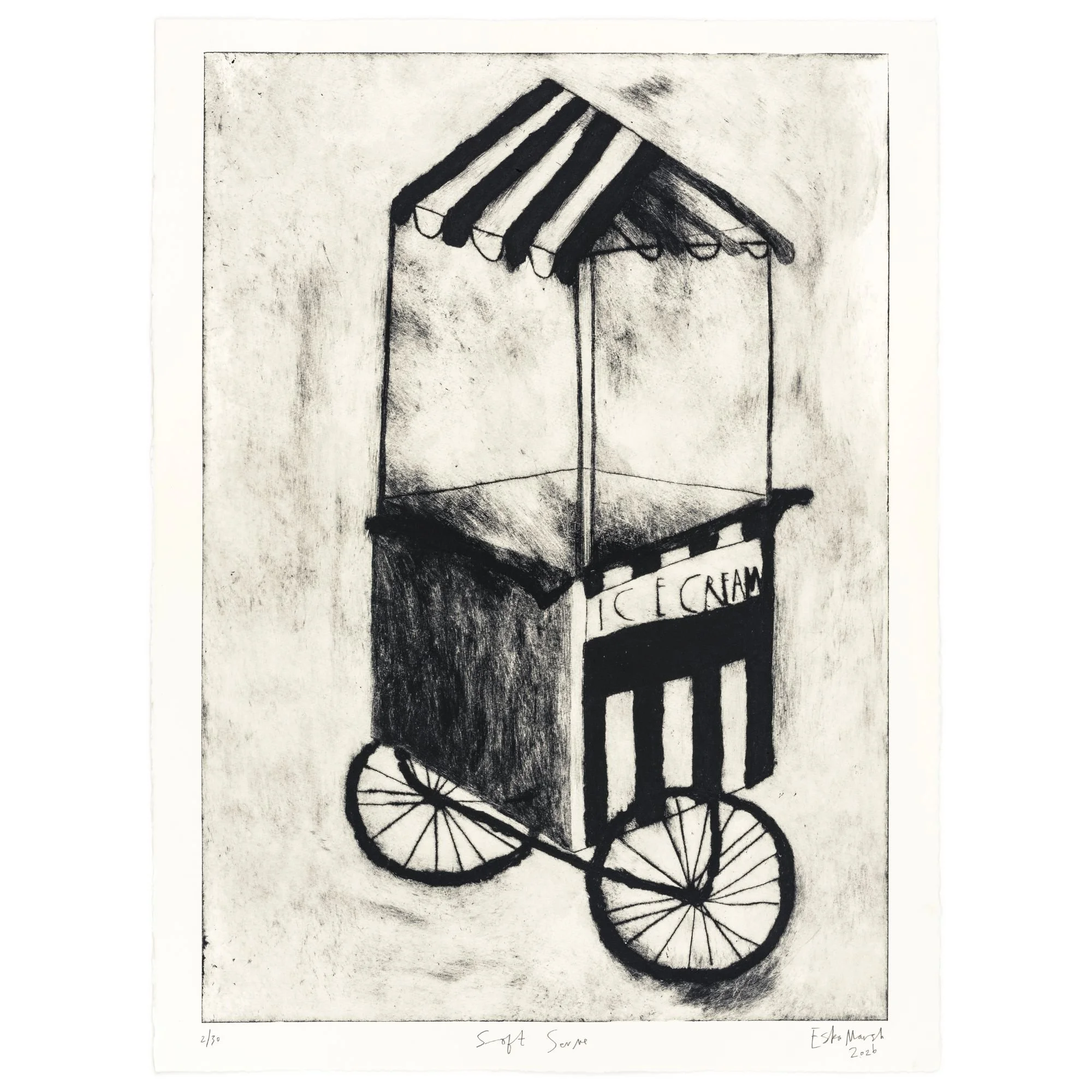 ESKA MARSH - SOFT SERVE - UNFRAMED