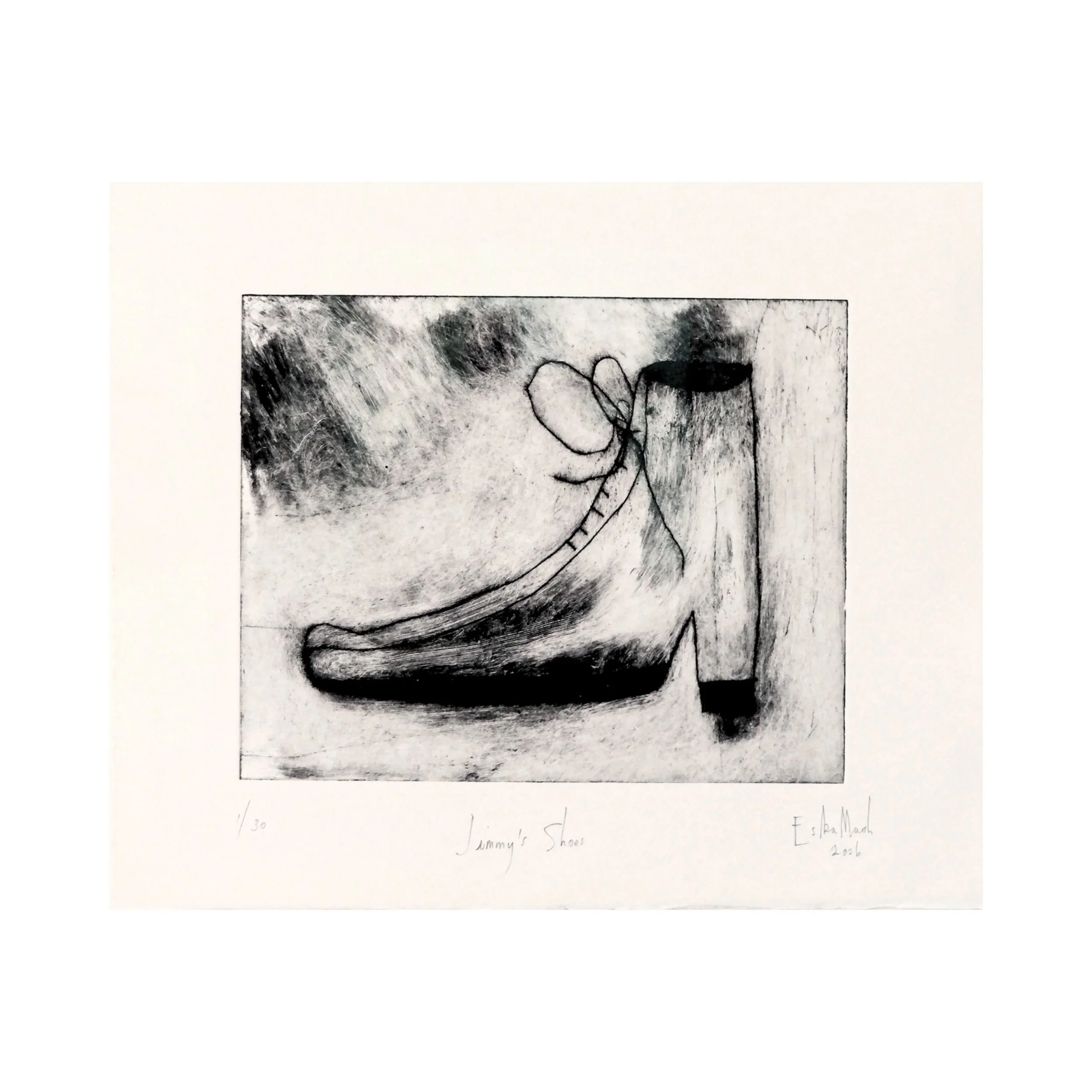 ESKA MARSH - JIMMY'S SHOES - UNFRAMED