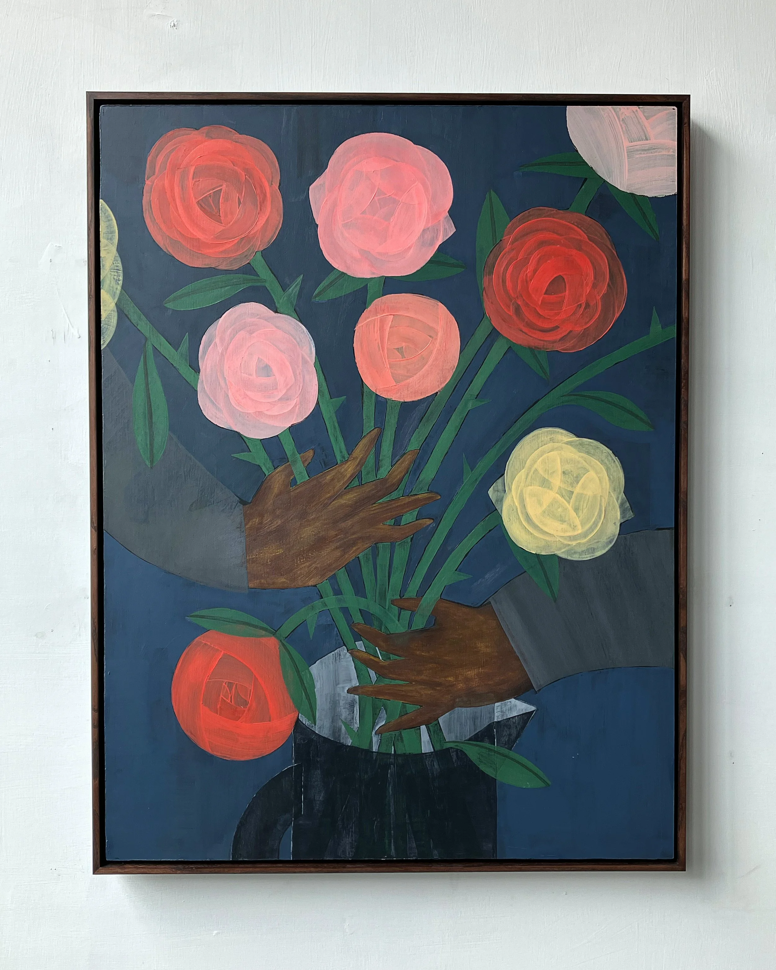 TOM MORRIS - JUG OF ROSES - LONDON ART FAIR 2026