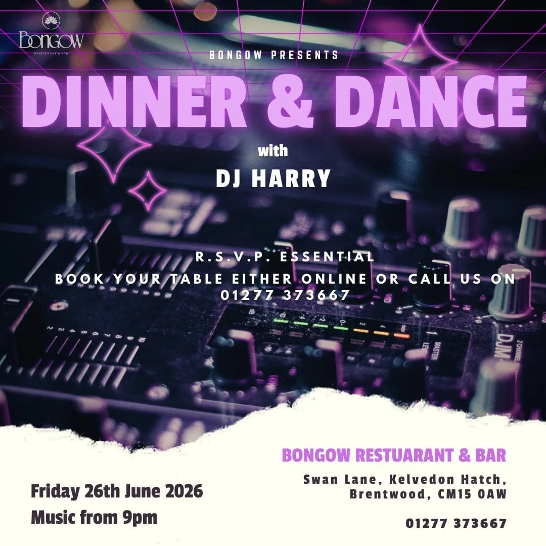 Dinner & Dance with DJ Harry