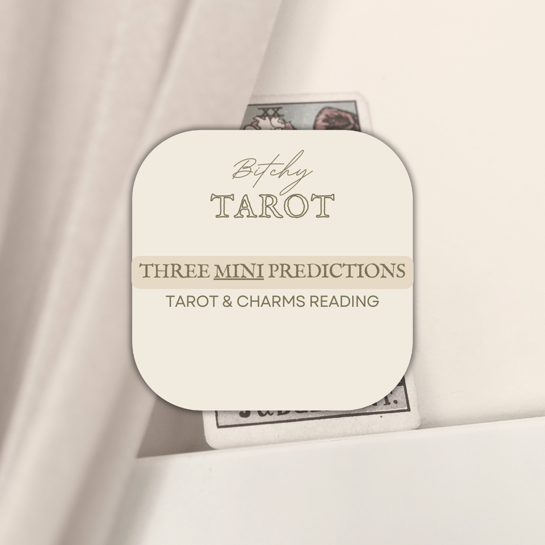 3 Mini Predictions - Tarot & Charm Reading