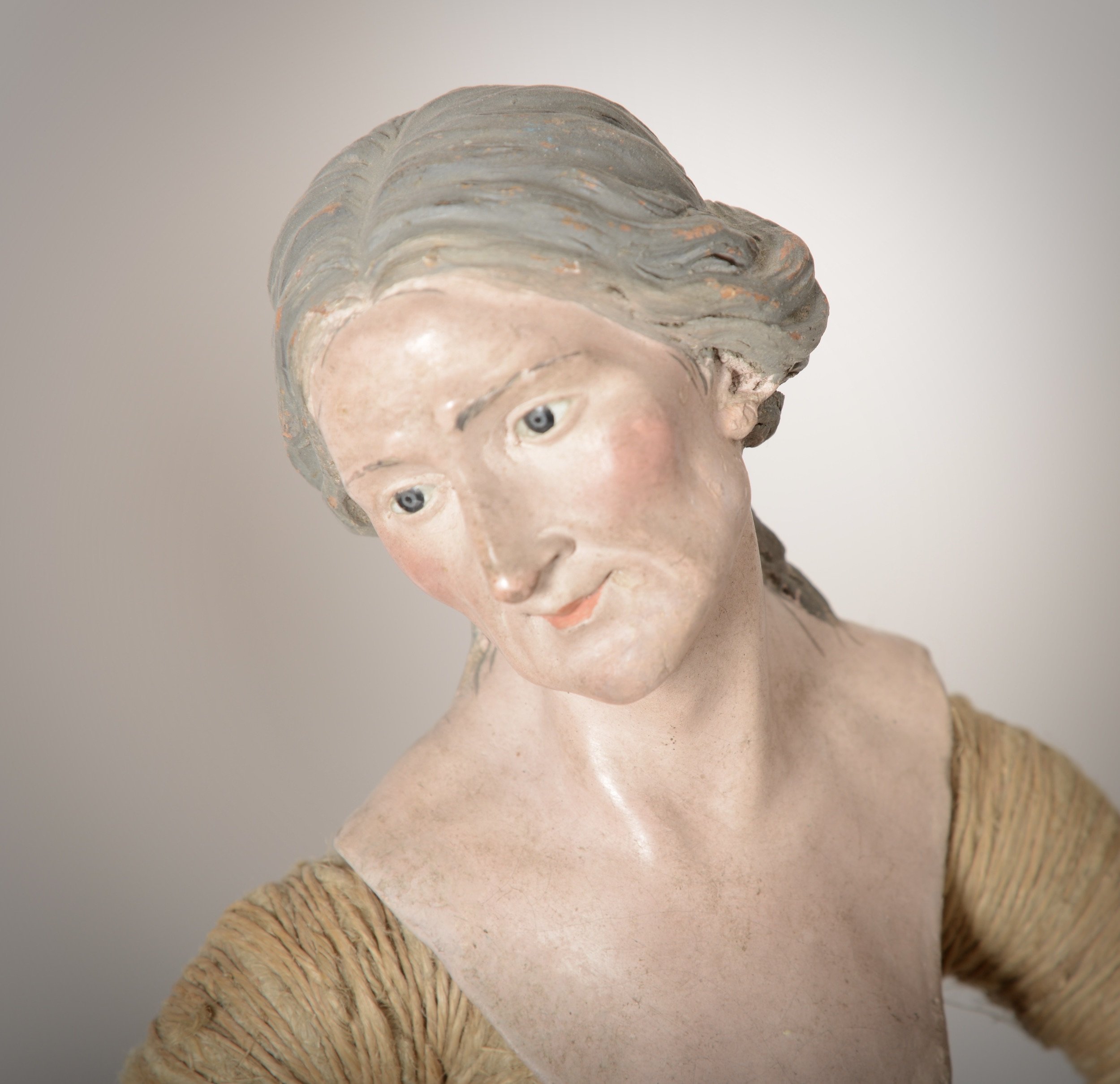 C18th Neapolitan creche figure