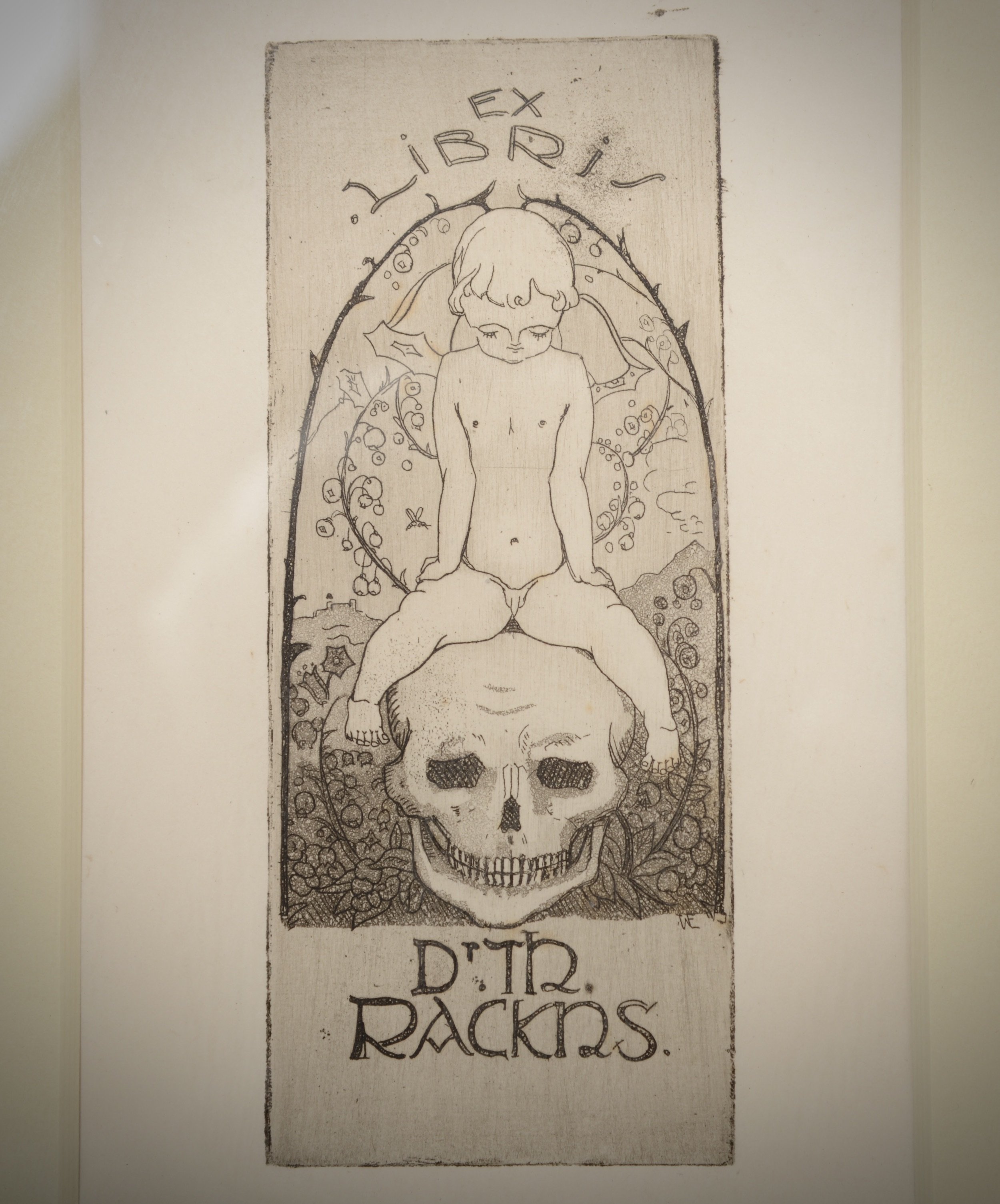 Ex Libris. Etching