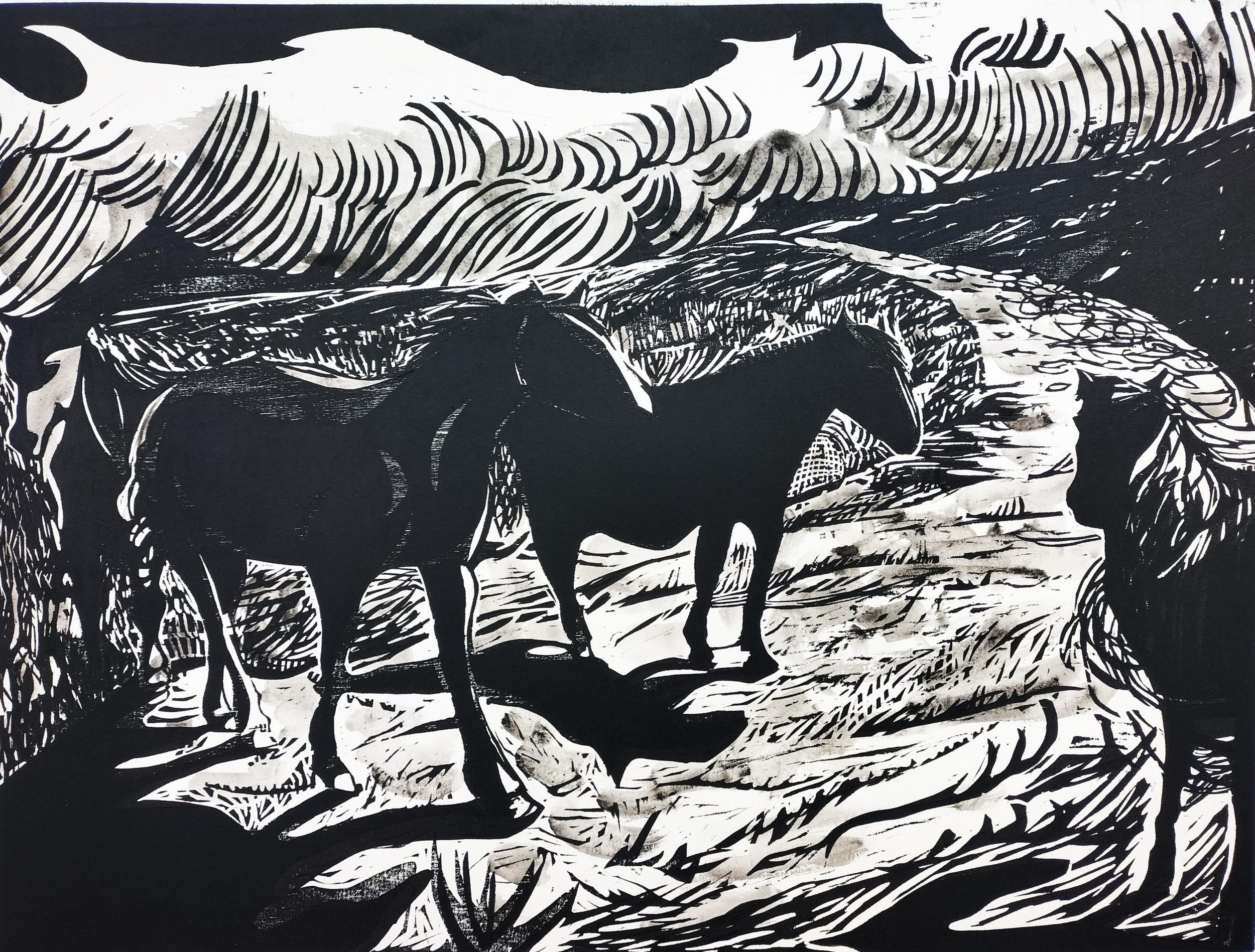 Expressive Woodcut with Lisa Takahashi: Saturday