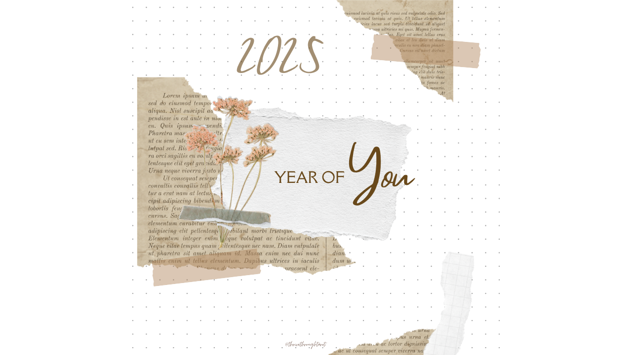 Year of You Journal 2025 PDF
