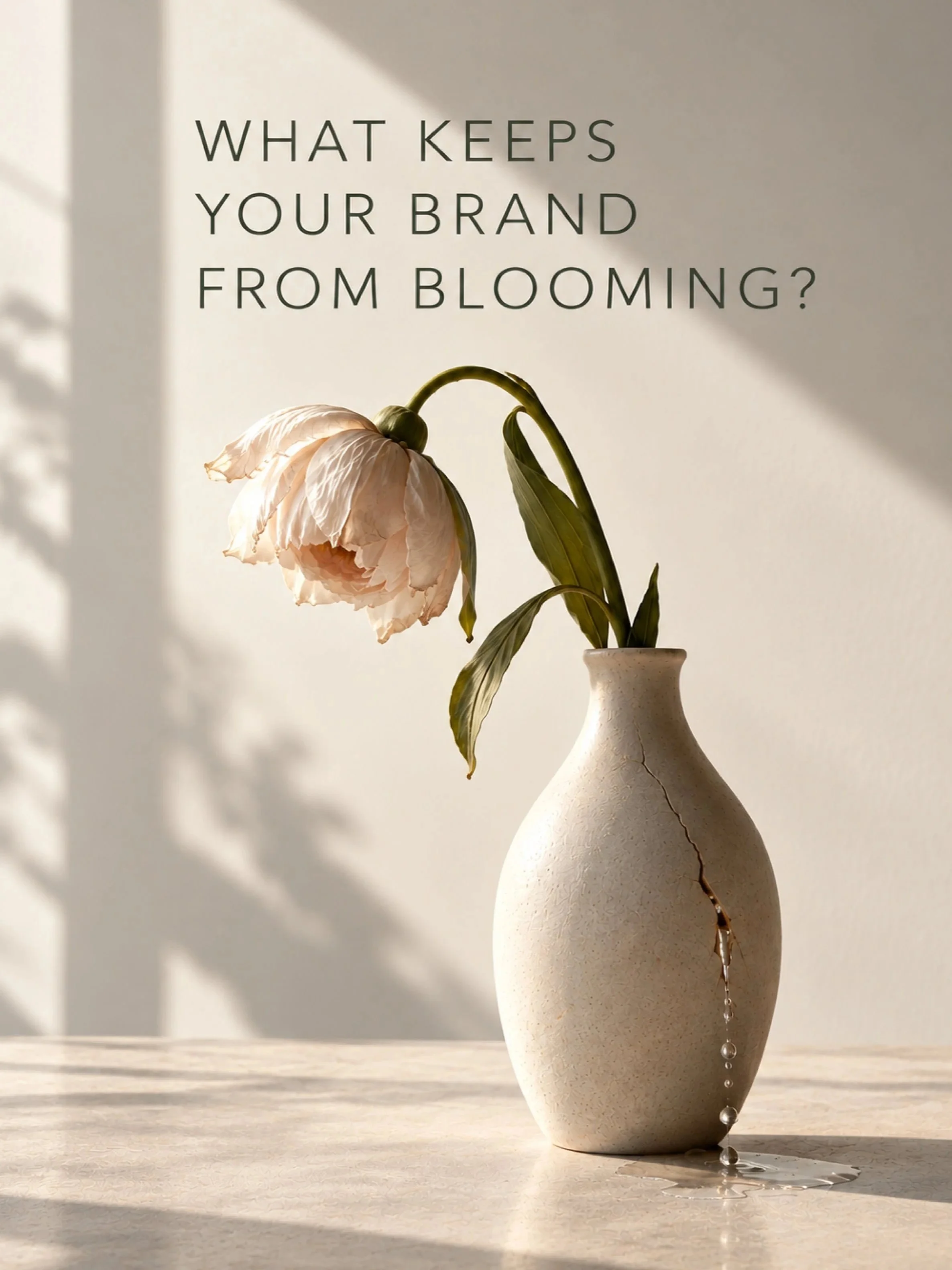 WHAT KEEPS YOUR BRAND FROM BLOOMING?