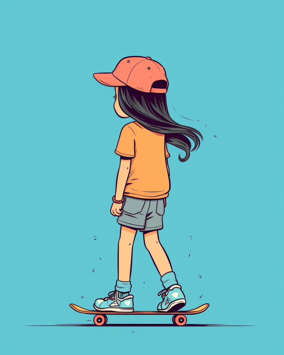 realmatzematic_a_little_girl_on_a_skateboard_braids_shorts_t-sh_a676c7c4-c014-4d61-bb76-860c3319eff0.png