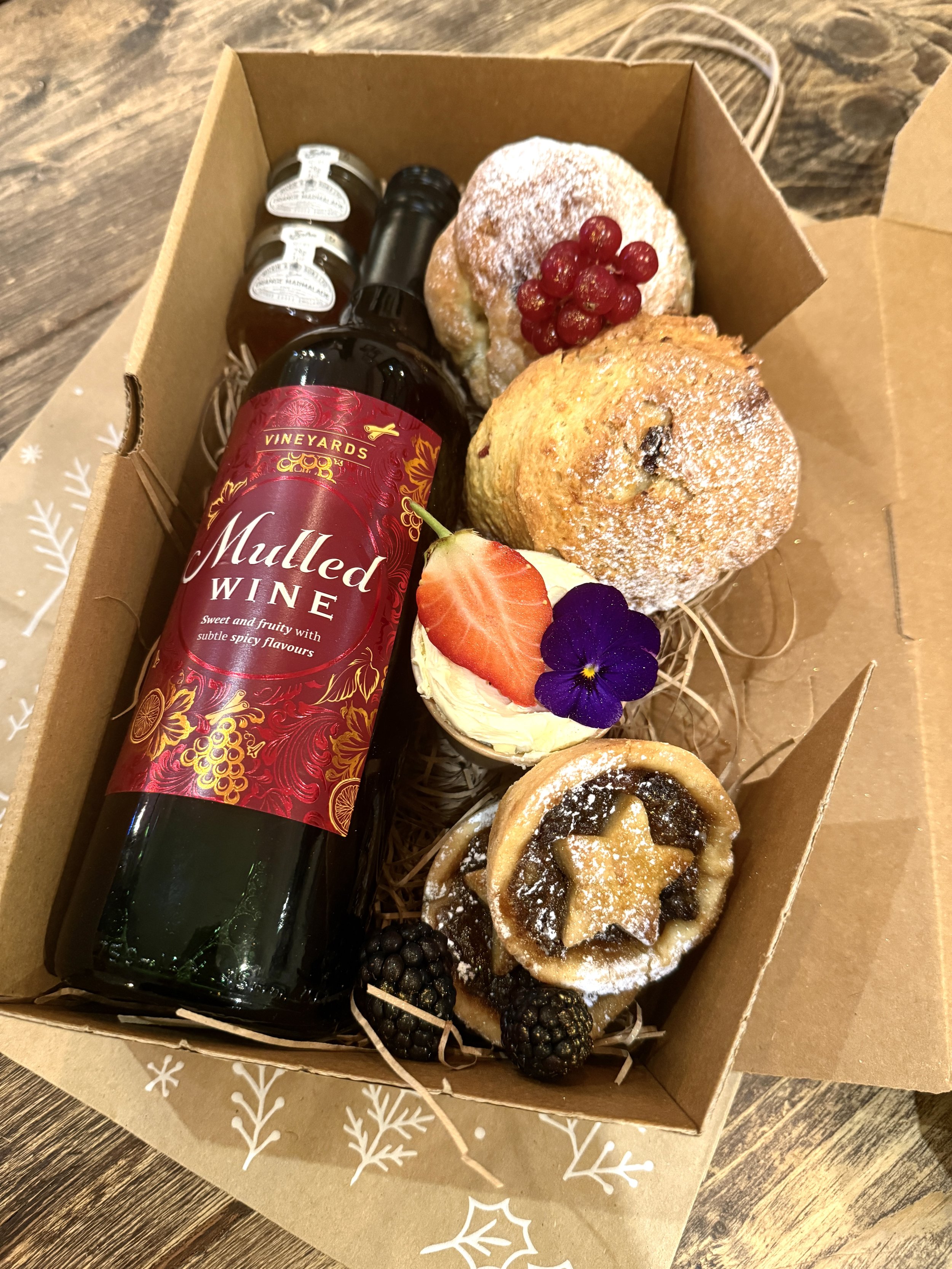 Christmas Cream Tea Box
