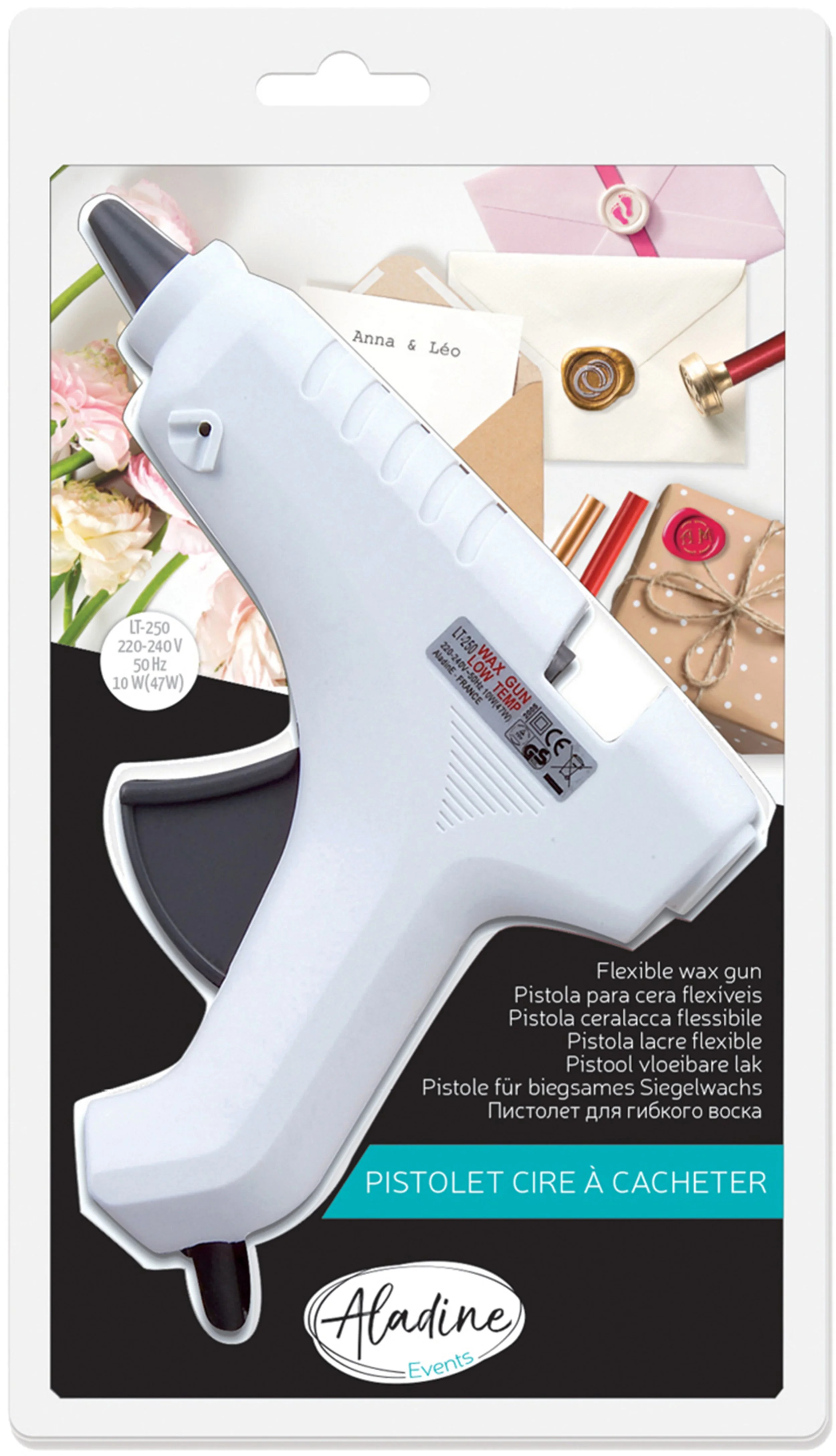 ==Sigelwachs Pistole==;https://shop.papeterie-linsi.ch/de/search/?q=ALADINE+Siegelwachs