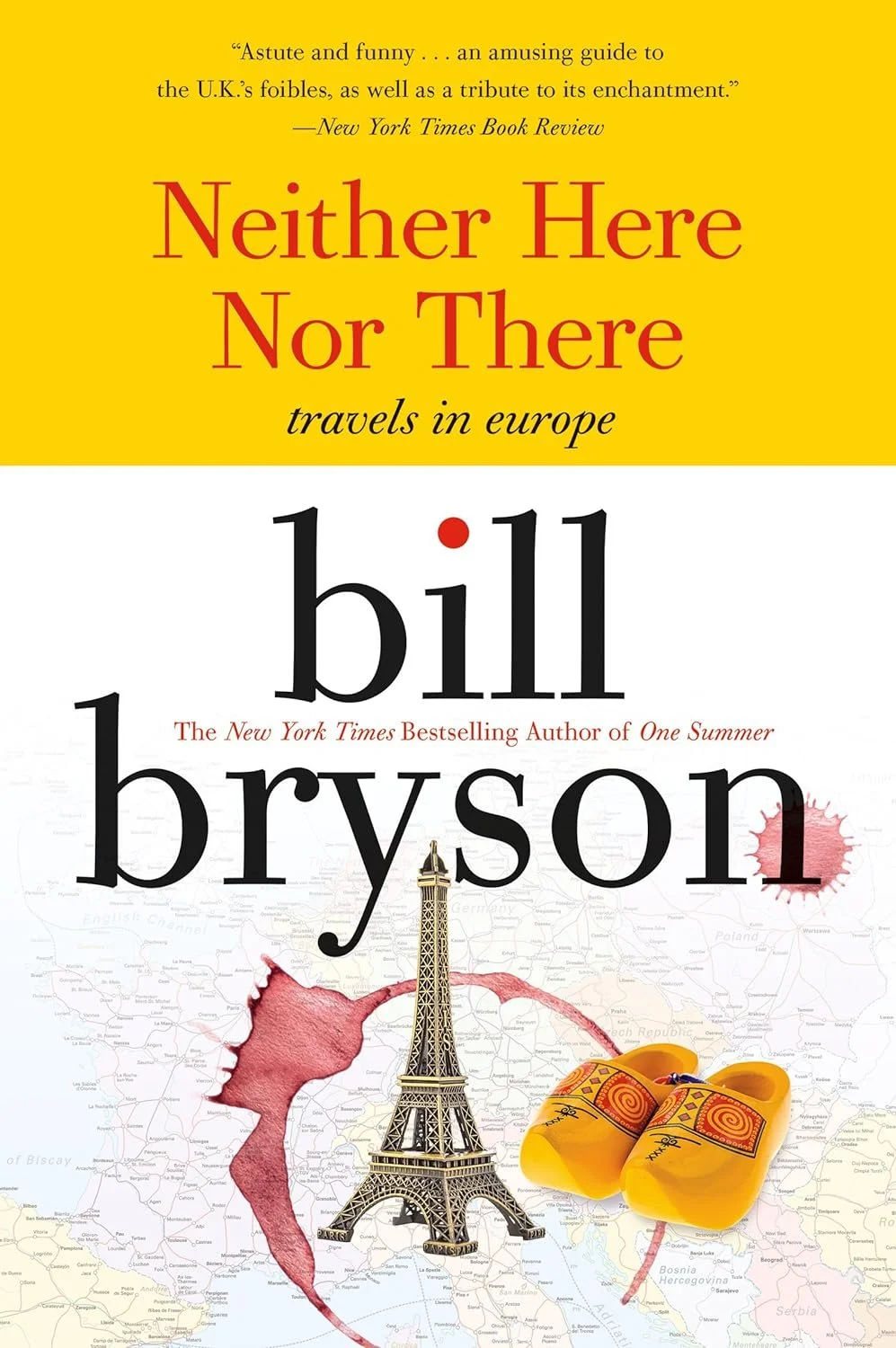 Neither Here Nor There by bill bryson book review travel memoir