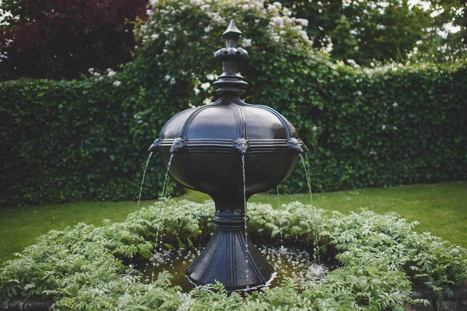 Tudor Fountain with Wild Boar Motif