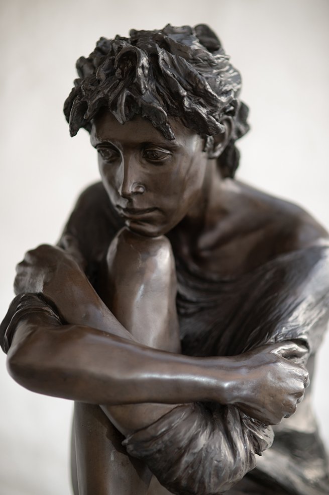 Day Dreamer Life Size Figure by Judith Holmes Drewry