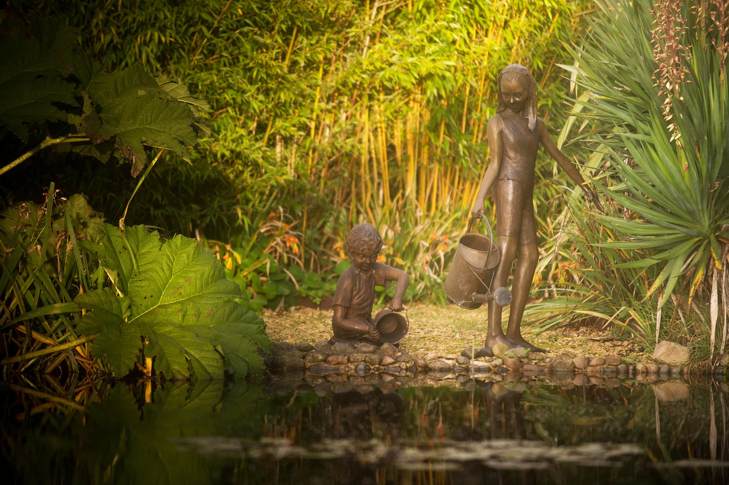 Life-Size Children Figure Sculptures by Judith Holmes Drewry.jpg